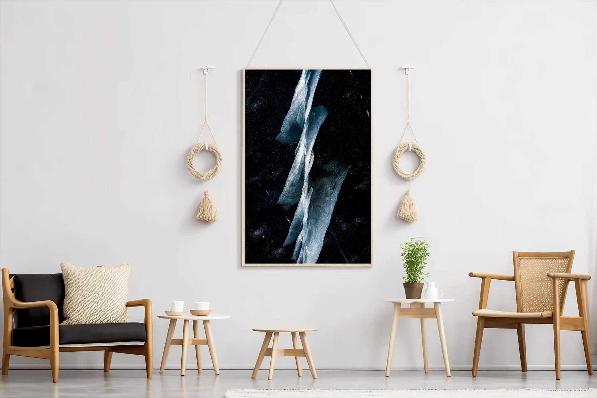 Strong Energy Flash Abstract Wall Art - beink online art store