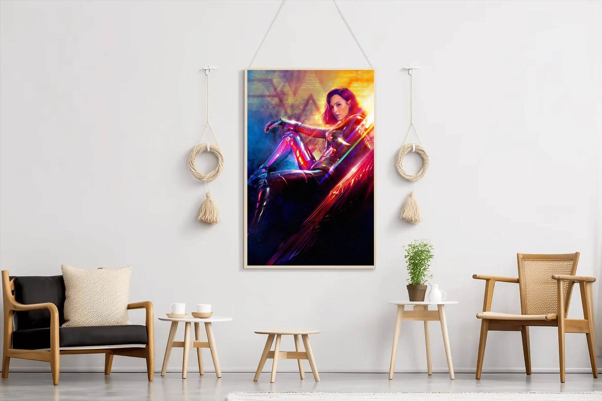 Wonder Woman 1984 with Shiny theme Wall Art - beink online art store