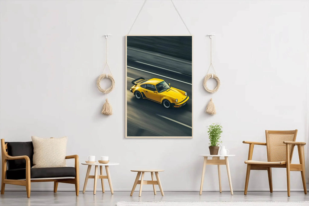 Porsche 930 Turbo Wall Art - beink online art store