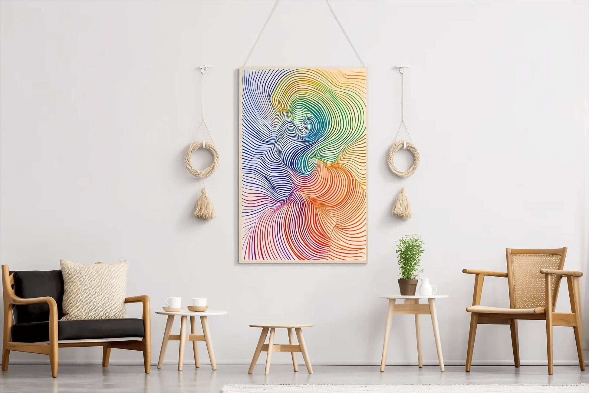 Multicolor Generated Patterns Digital Art - beink online art store