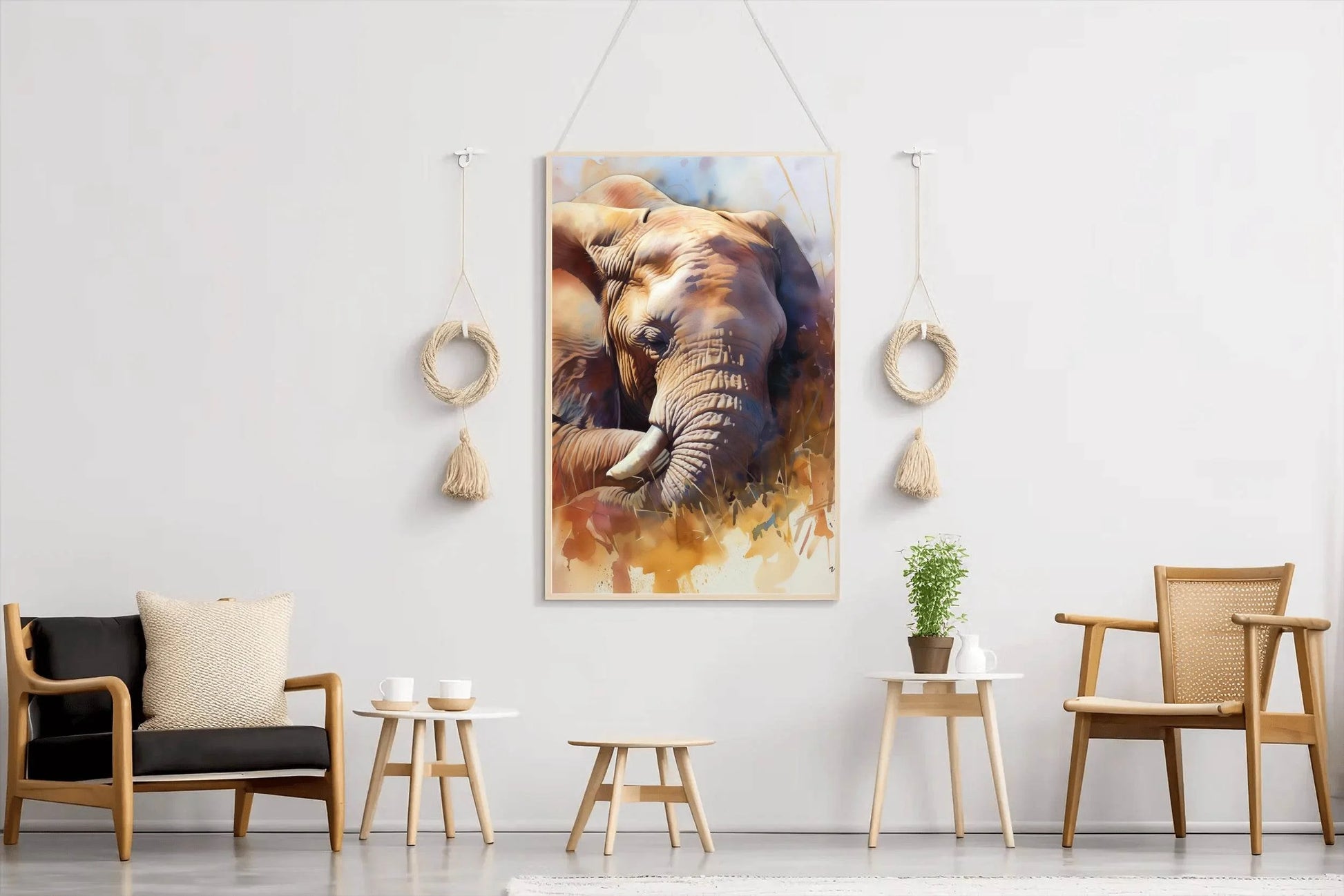 Elephant Animal Wall Art - beink online art store