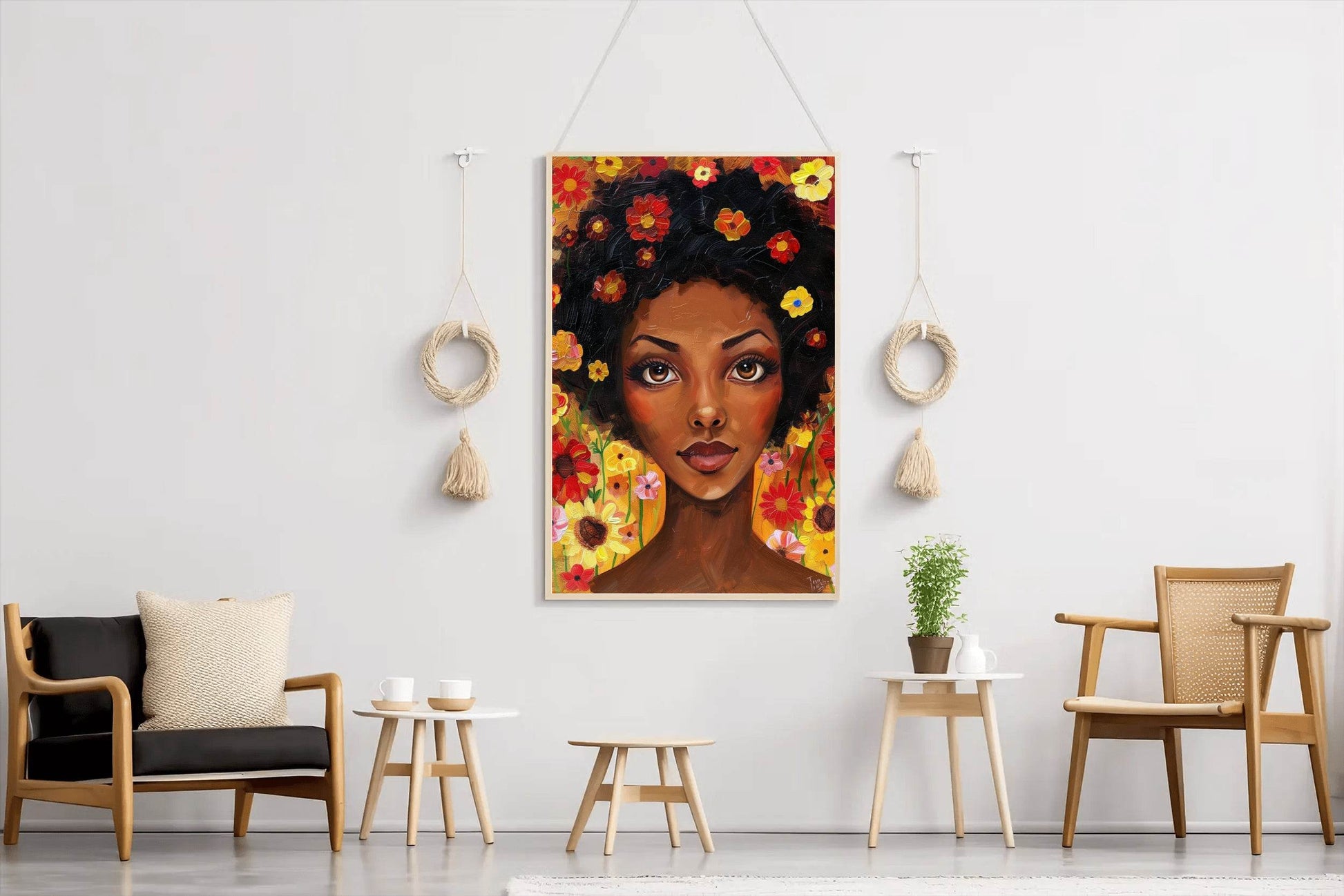 Angel Women Wall Art - beink online art store