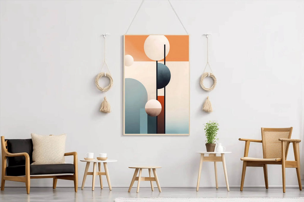 Geometric Abstract Wall Art - beink online art store