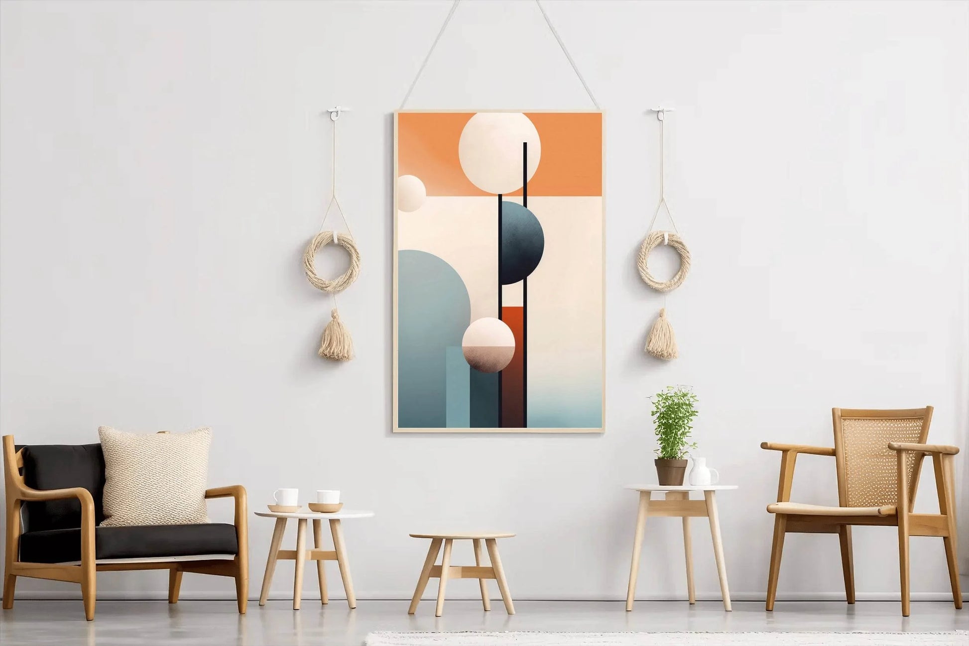 Geometric Abstract Wall Art - beink online art store