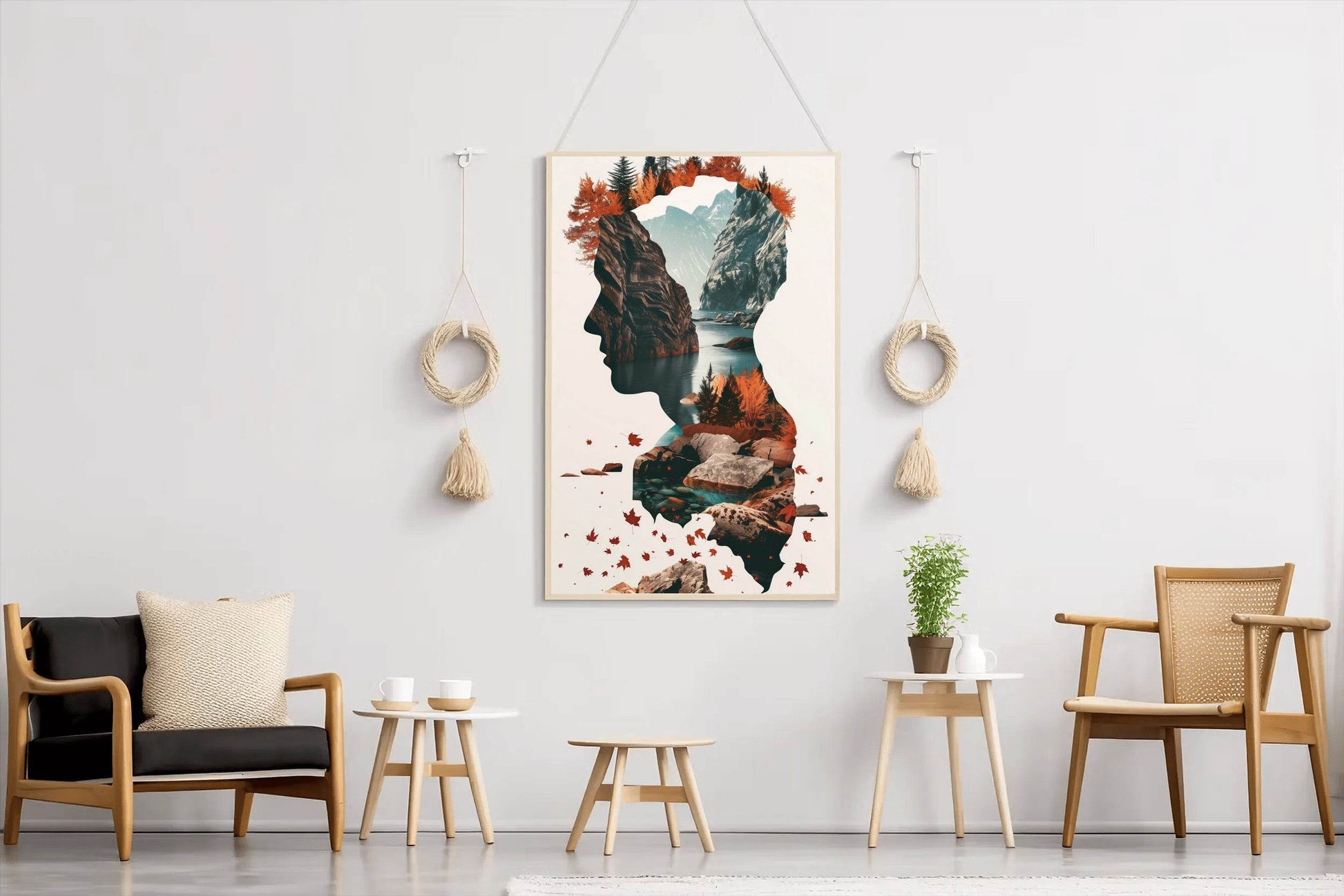 Mountainscape Mind Digital Art - beink online art store