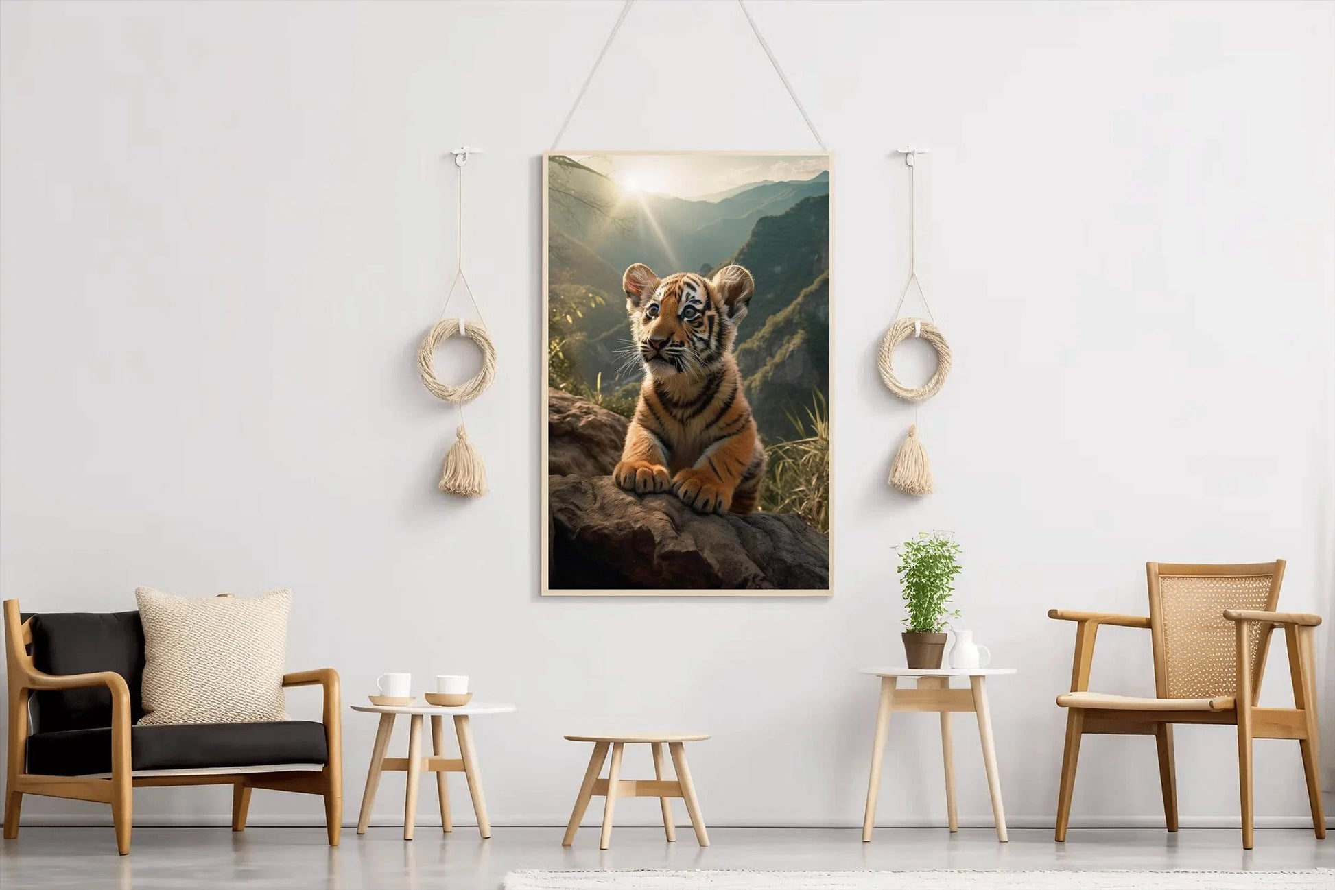Bengal Tiger Animal Wall Art - beink online art store