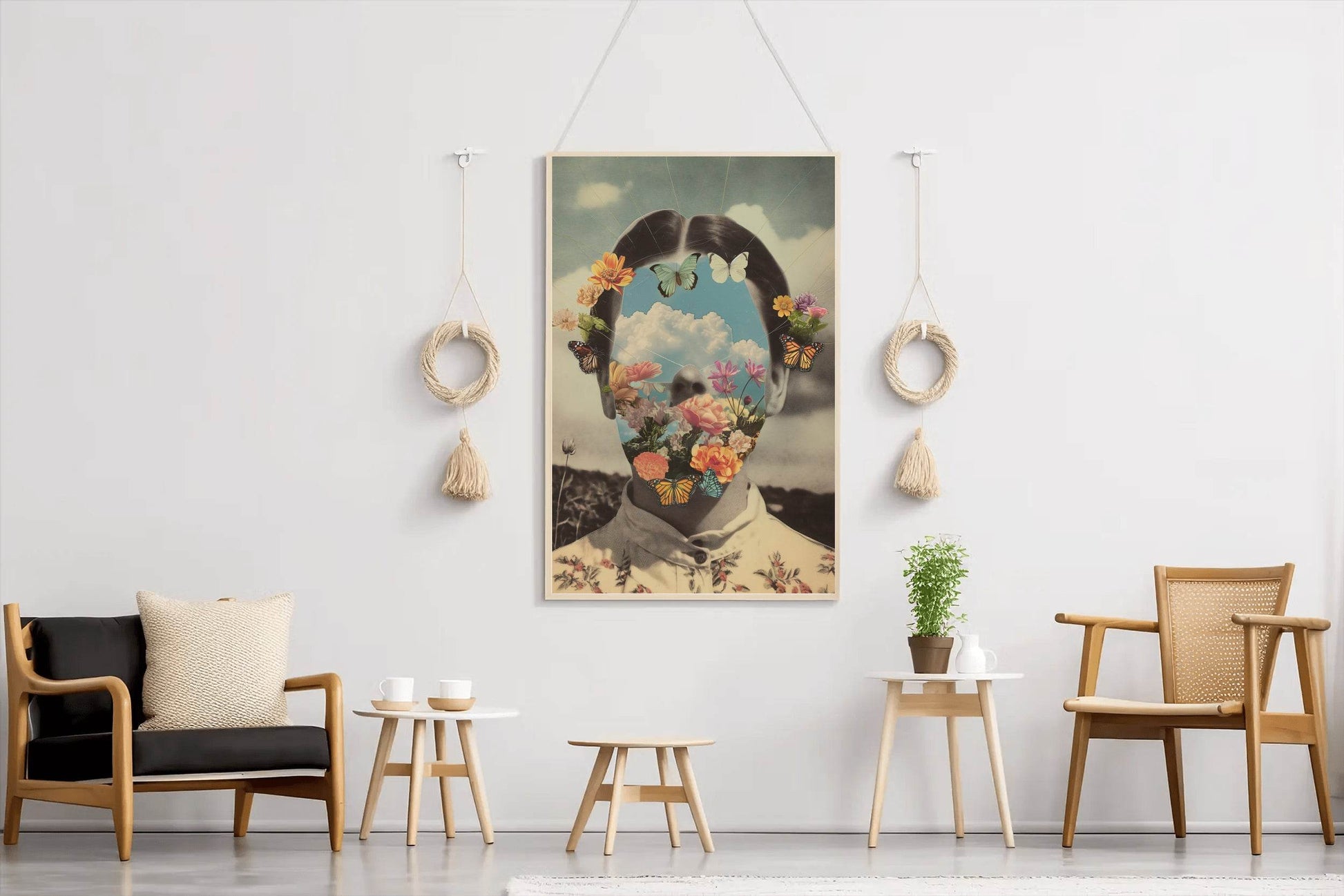 The Face Of A Girl Without A Face Wall Art - beink online art store