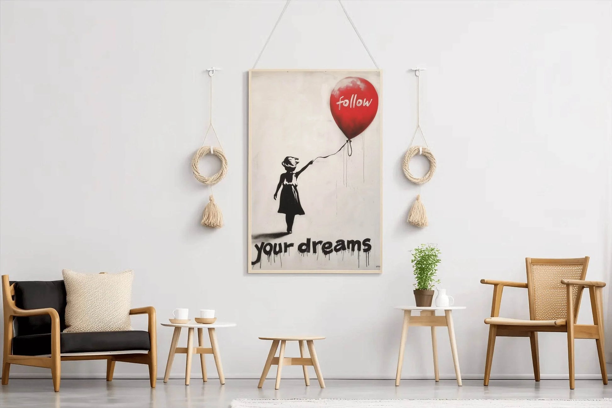 Banksy's Balloon Girl Wall Art - beink online art store