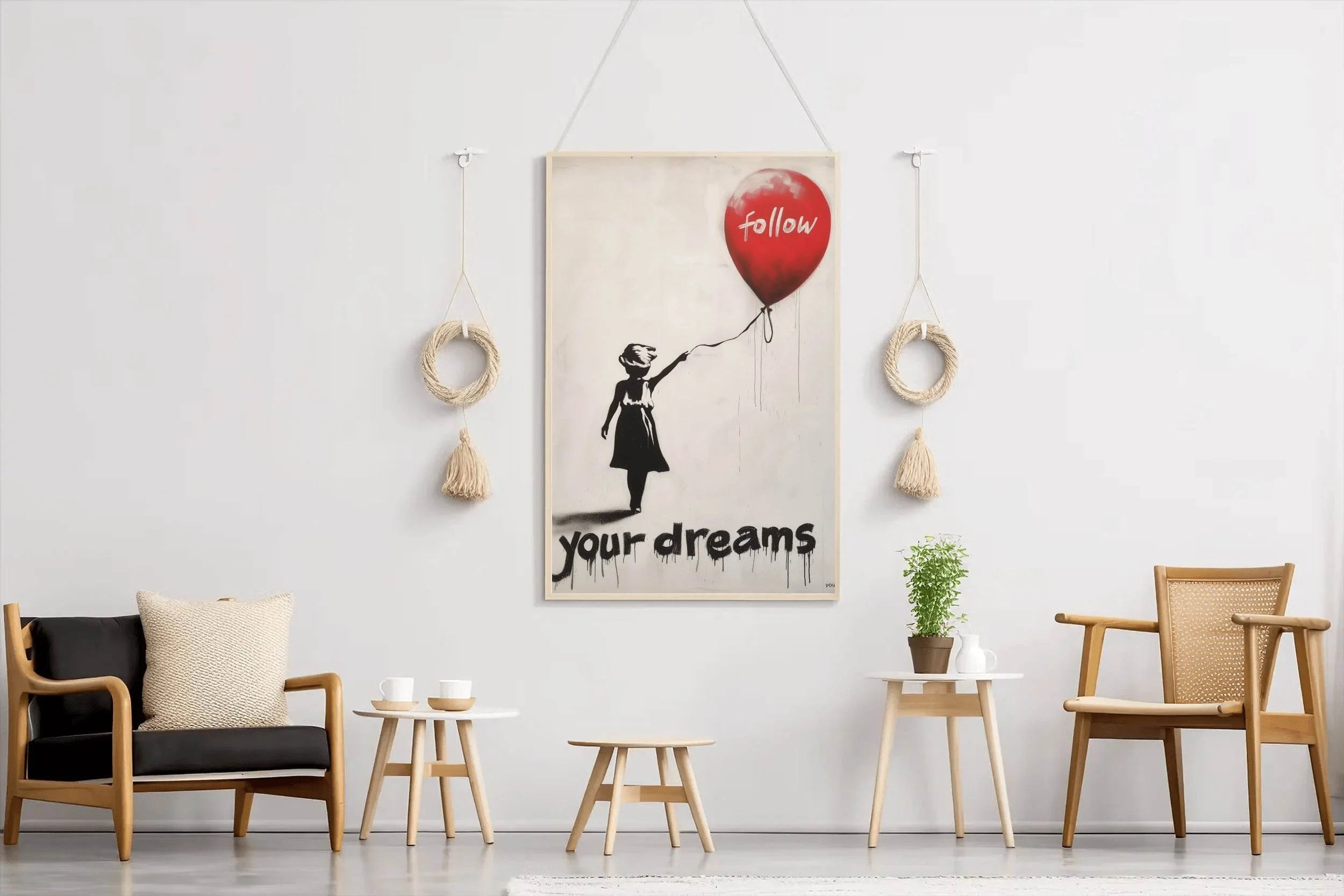 Banksy's Balloon Girl Wall Art - beink online art store