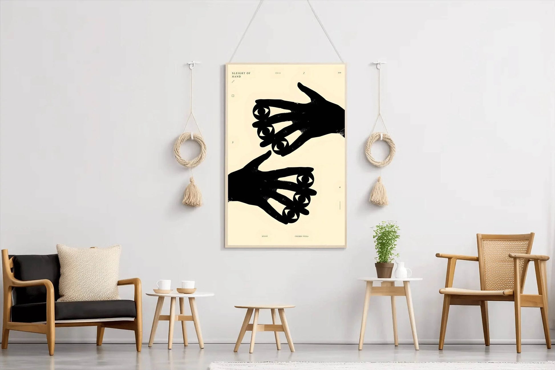 Sleight of Hand Modern Wall Art - beink online art store