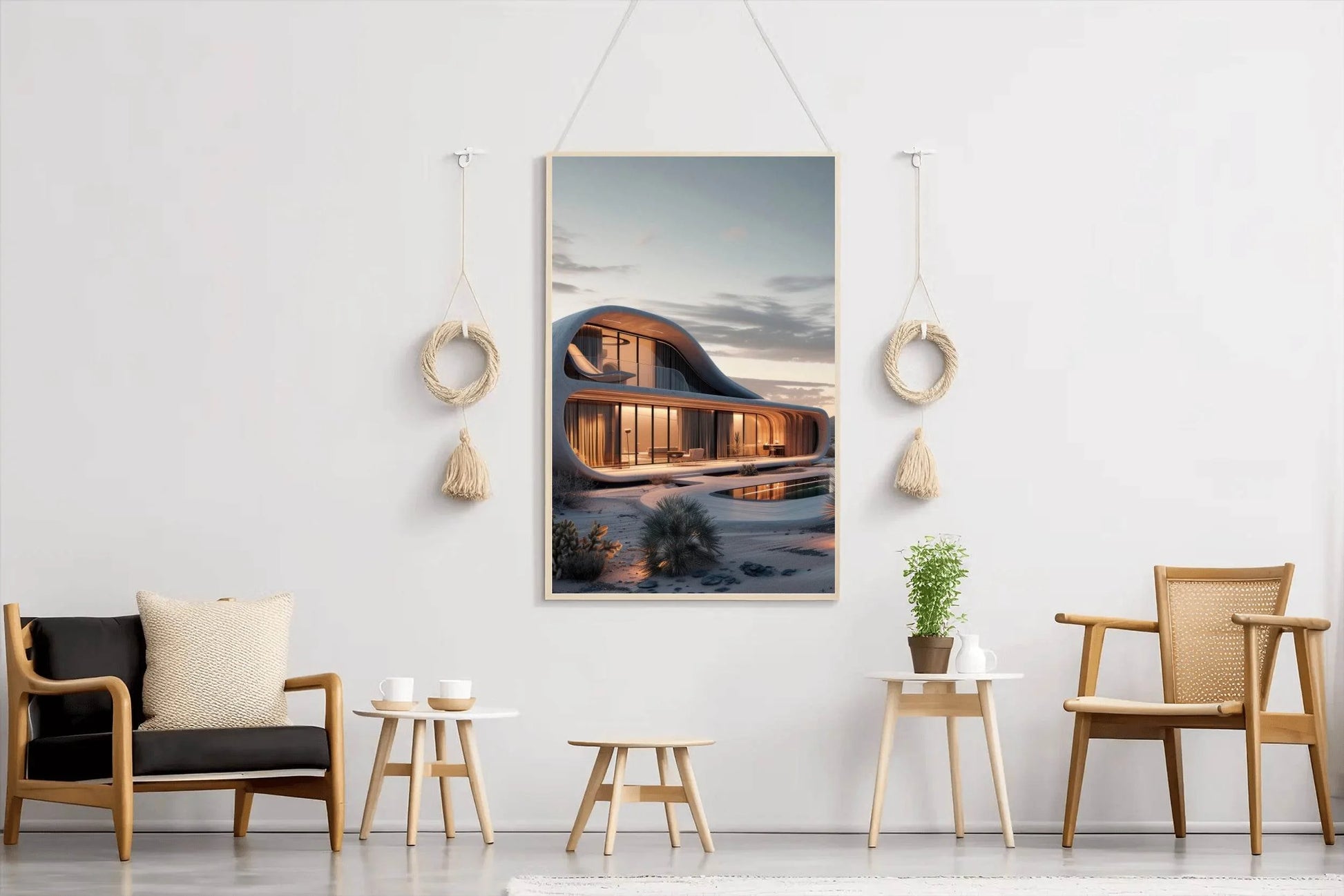 Le Corbusier Architecture Wall Art - beink online art store