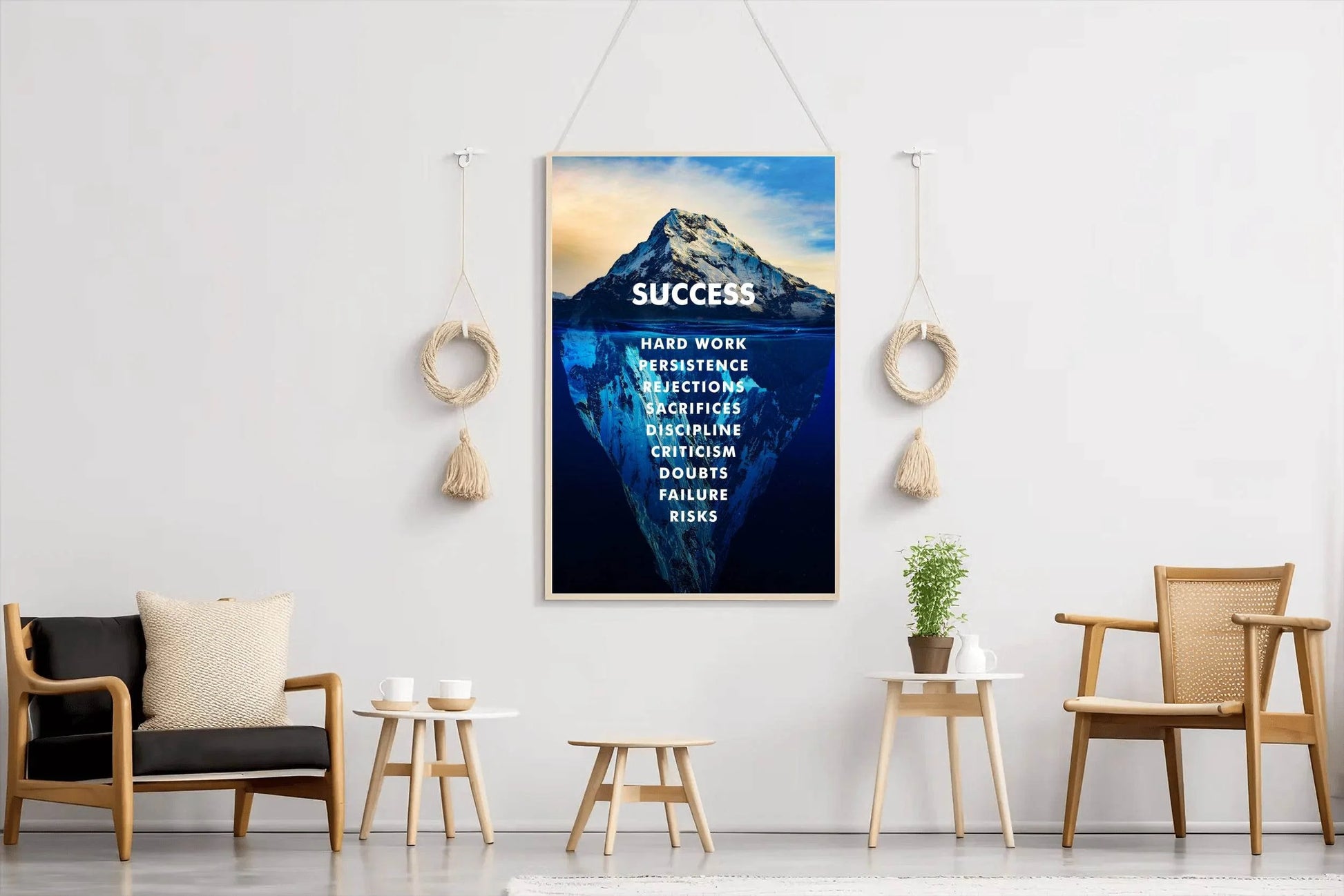 Success Path Motivational Wall Art - beink online art store