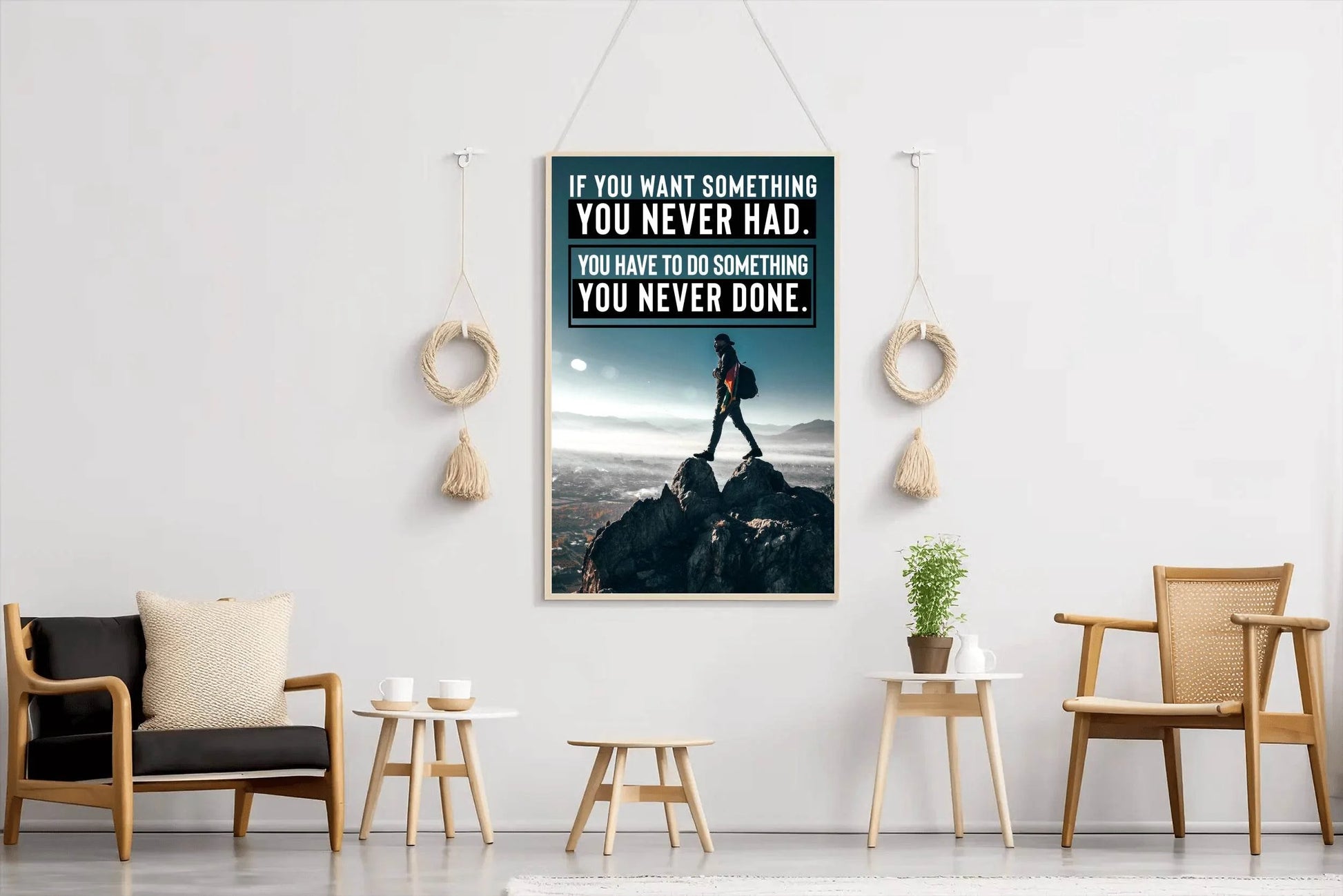 Do Something Quote Motivational Wall Art - beink online art store