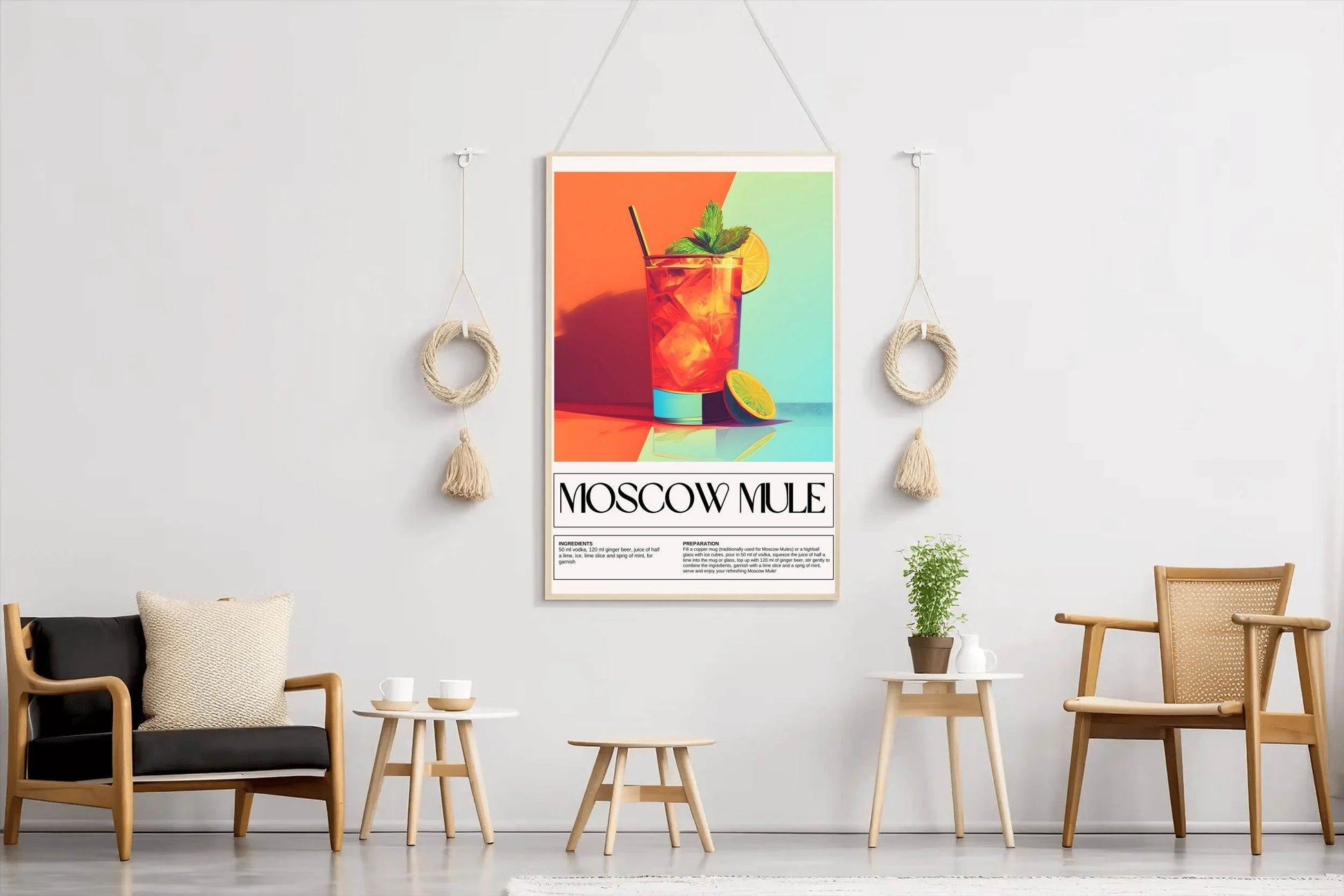 Classic Moscow Mule Wall Art - beink online art store