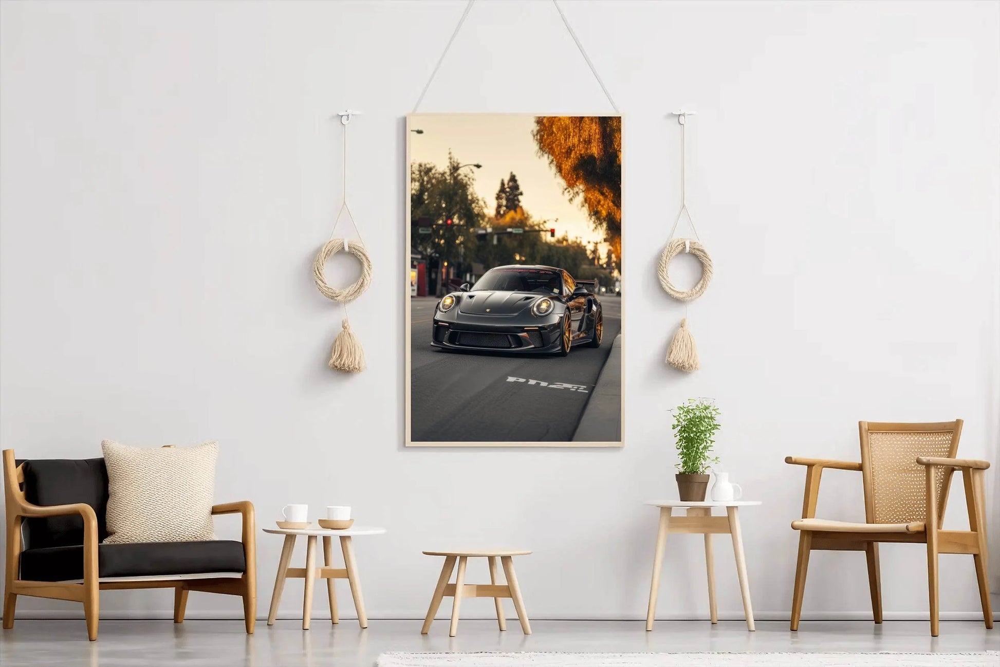 Porsche 718 Cayman Wall Art - beink online art store