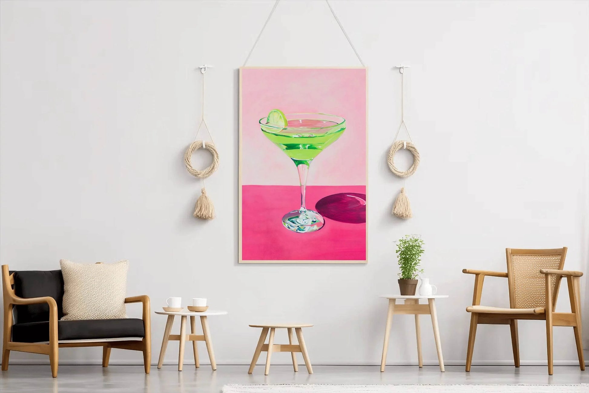 Refreshing Cocktail Margarita Wall Art - beink online art store