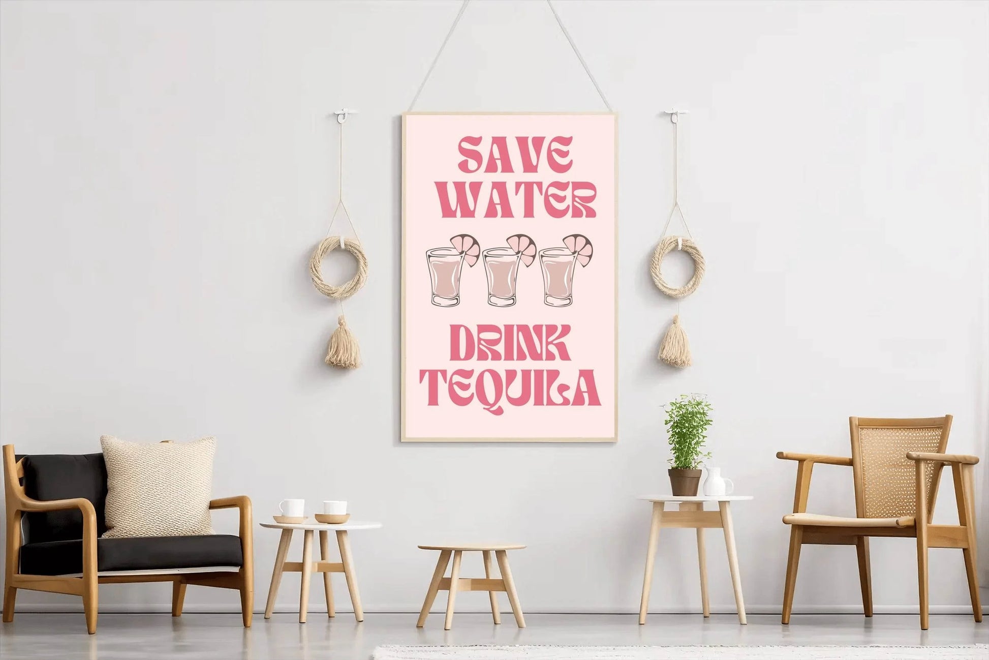 Save Water Drink Wall Art - beink online art store
