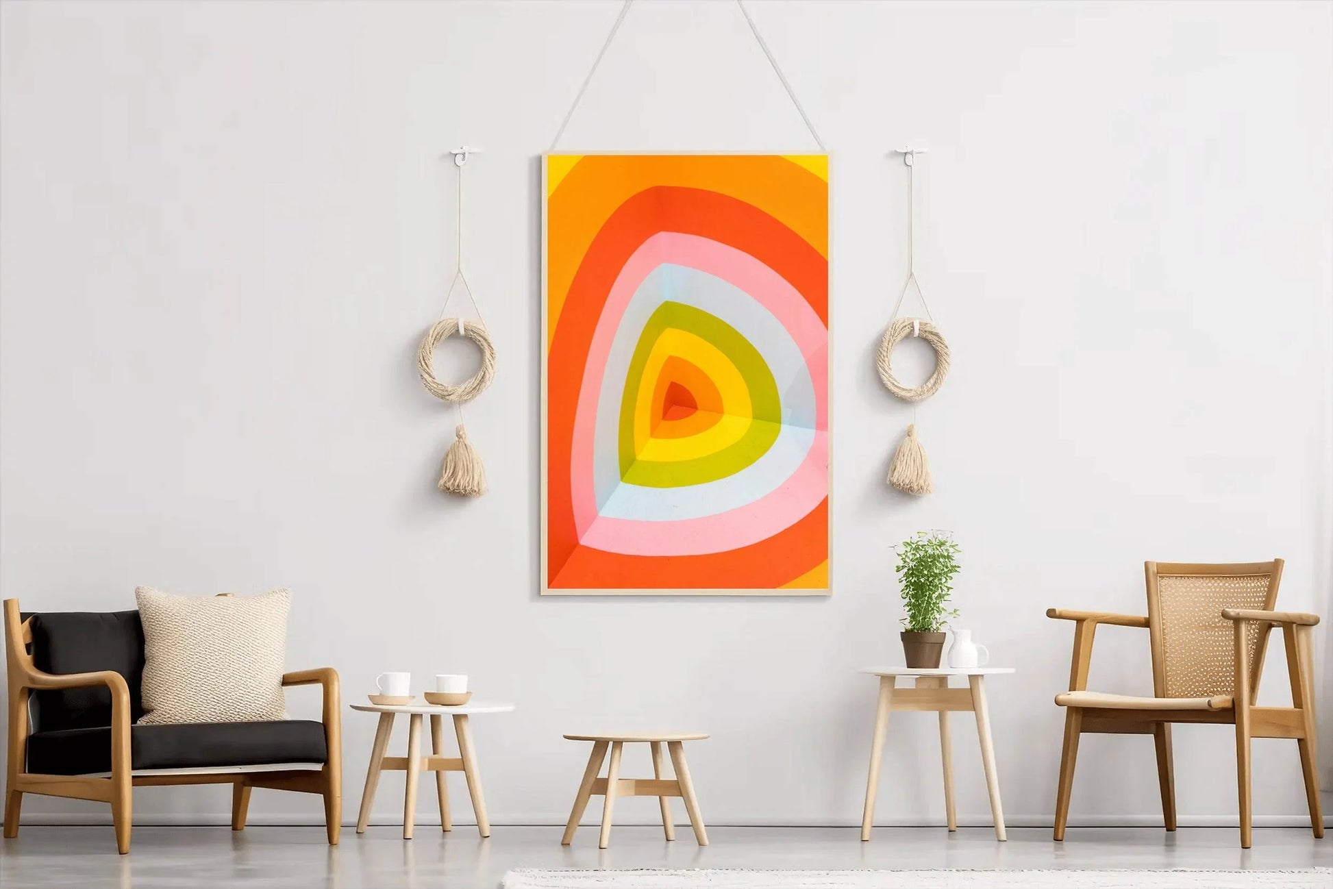 Colorful Paper Abstract Wall Art - beink online art store
