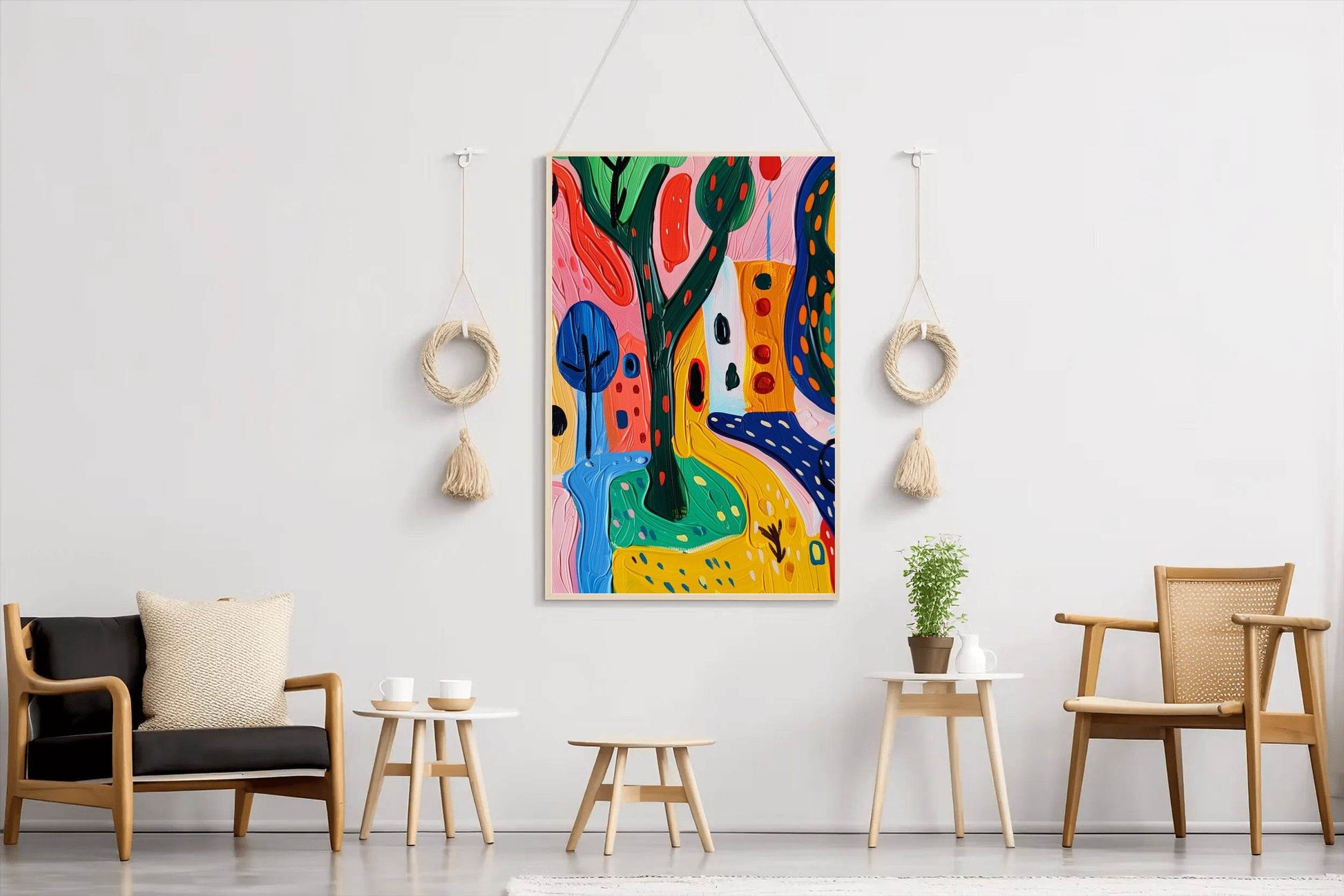 Colorful Landscape Digital Art - beink online art store
