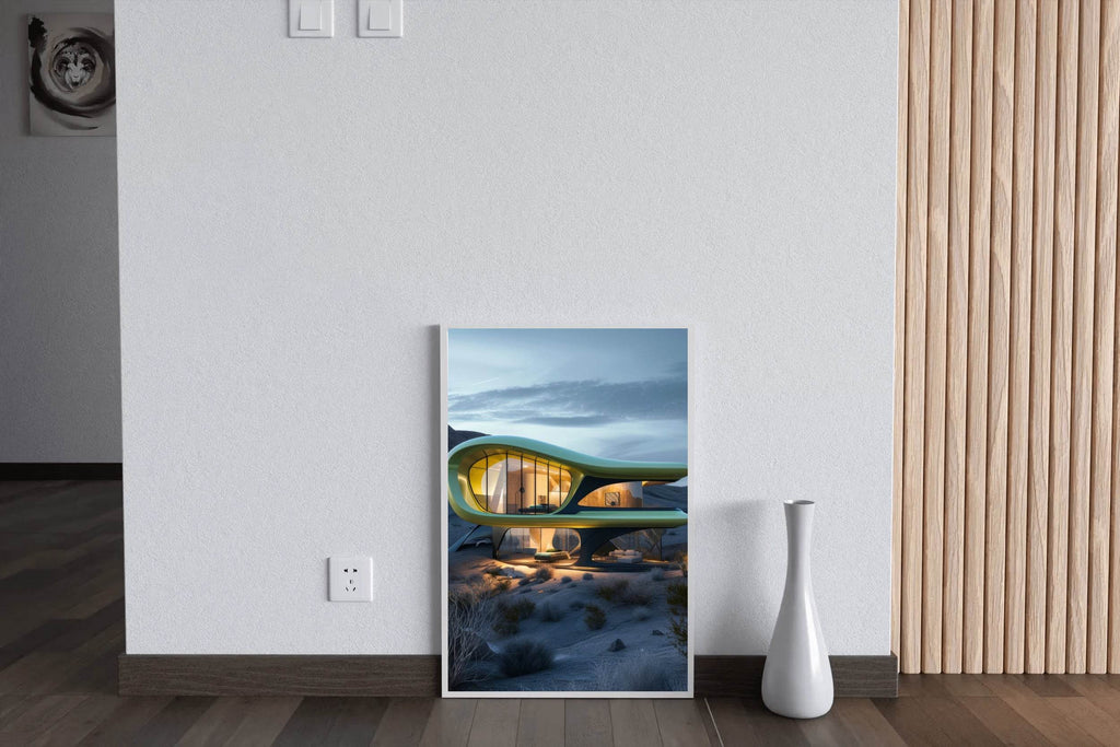 Modern Architecture Wall Art - beink online art store