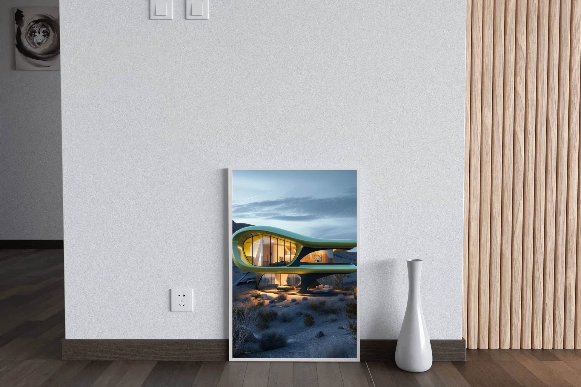 Modern Architecture Wall Art - beink online art store