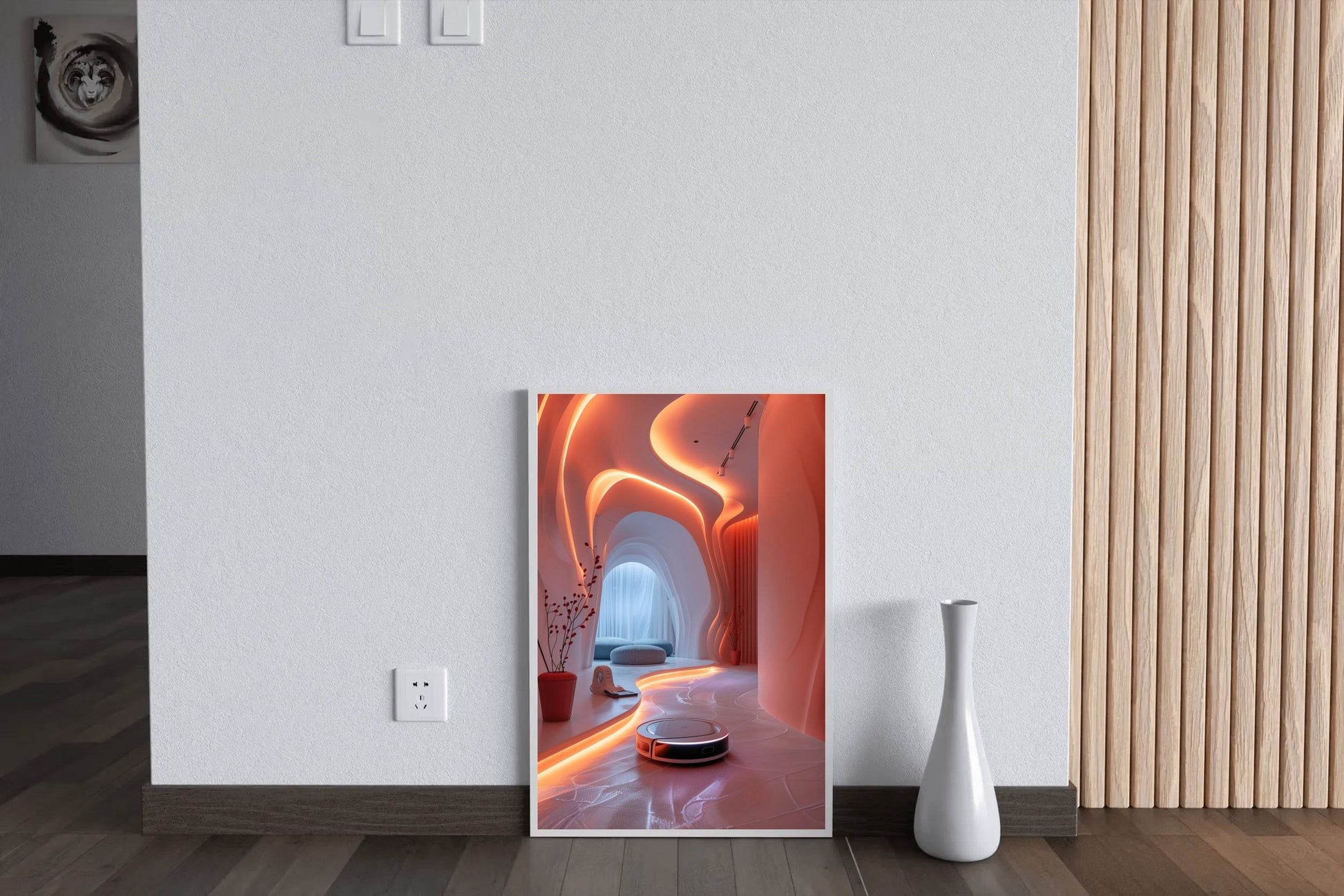 Modern architecture sketch Wall Art - beink online art store
