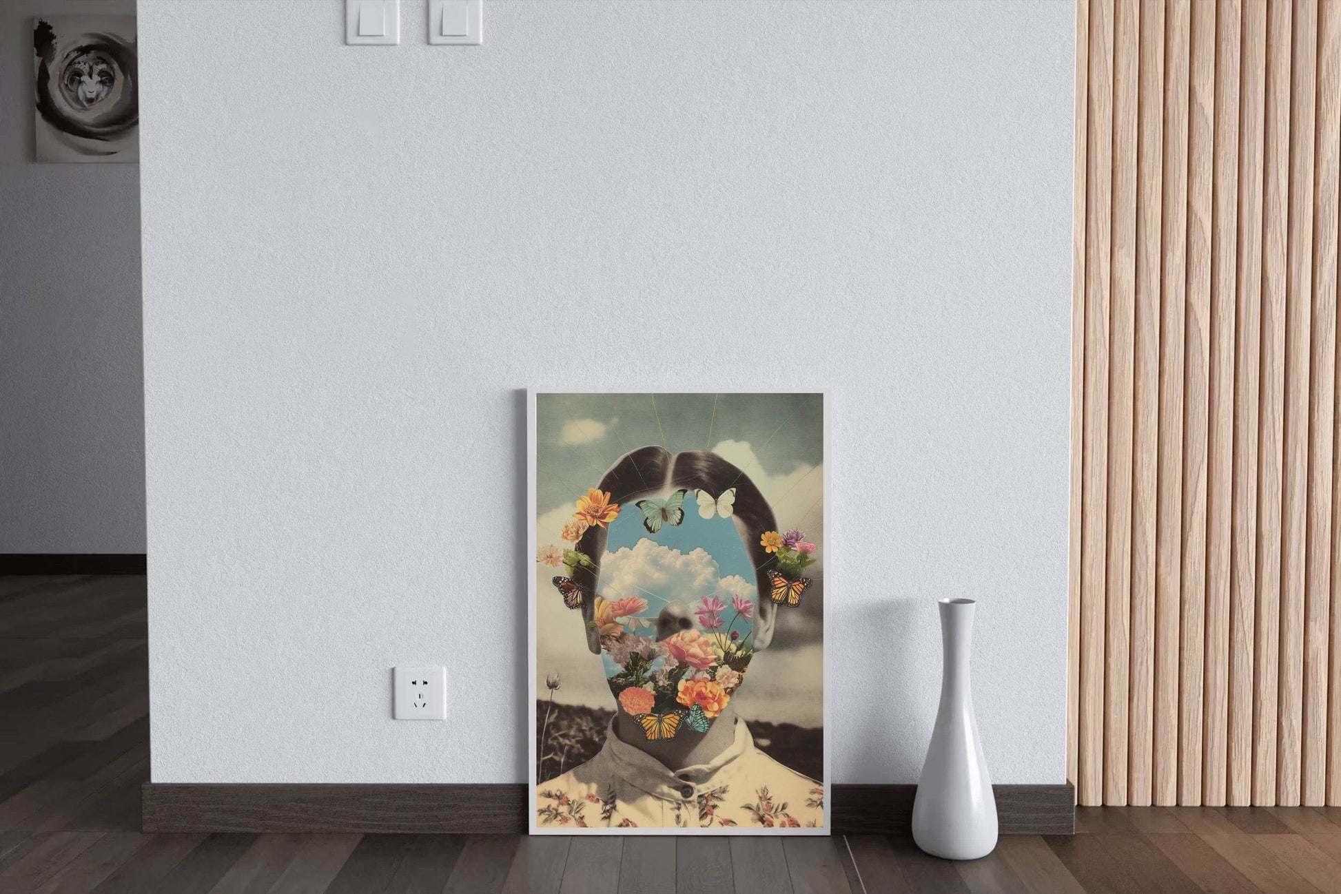The Face Of A Girl Without A Face Wall Art - beink online art store