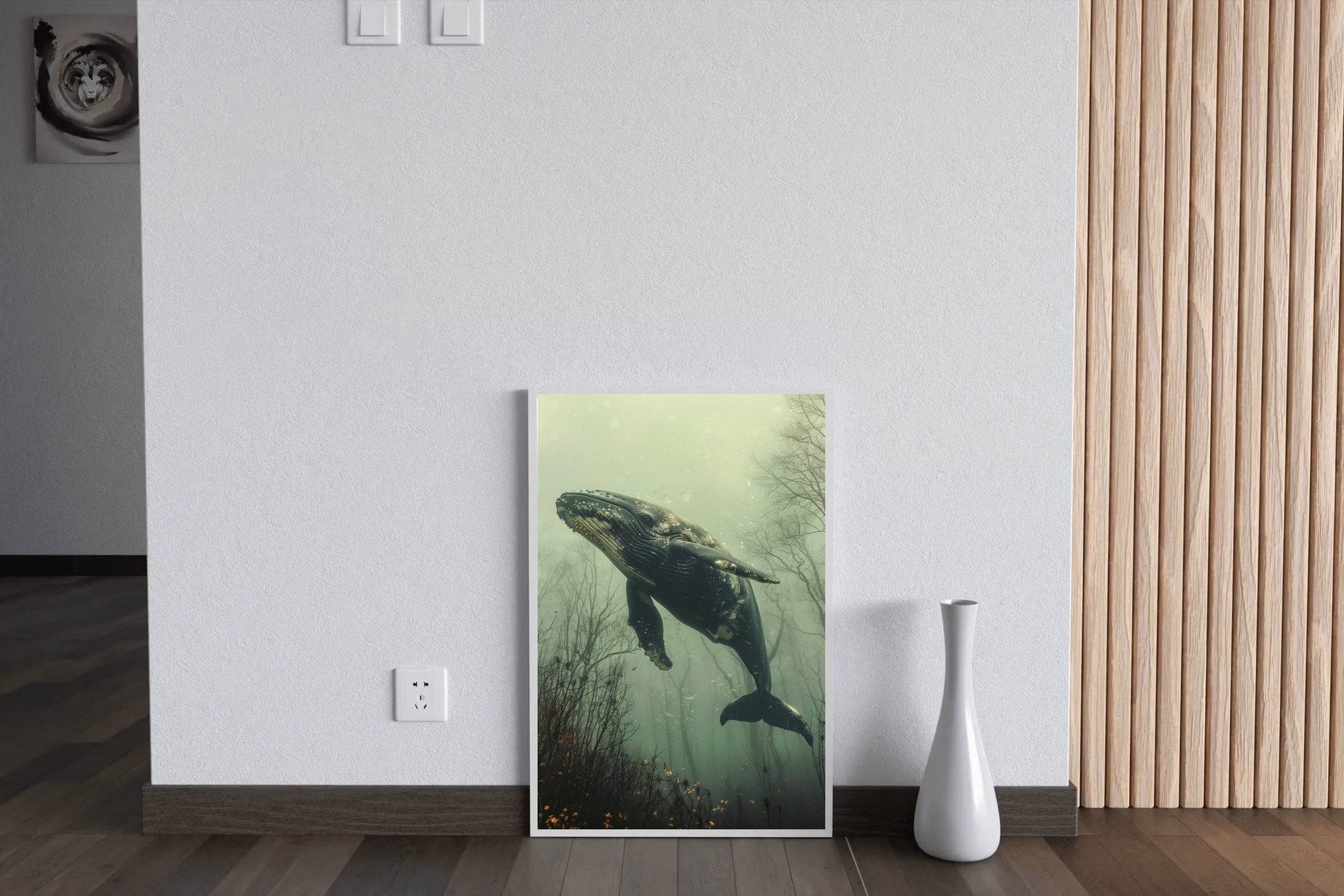 Humpback Whale Animal Wall Art - beink online art store
