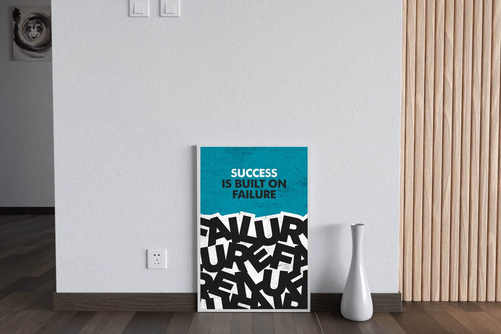 Success Motivational Quote Wall Art - beink online art store