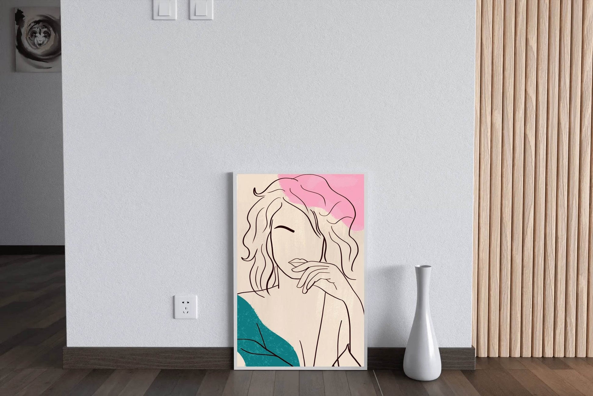 Painting A Woman Without A Face Wall Art - beink online art store
