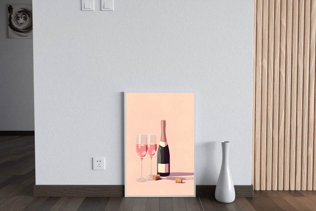 Wine Bottle Wall Art - beink online art store