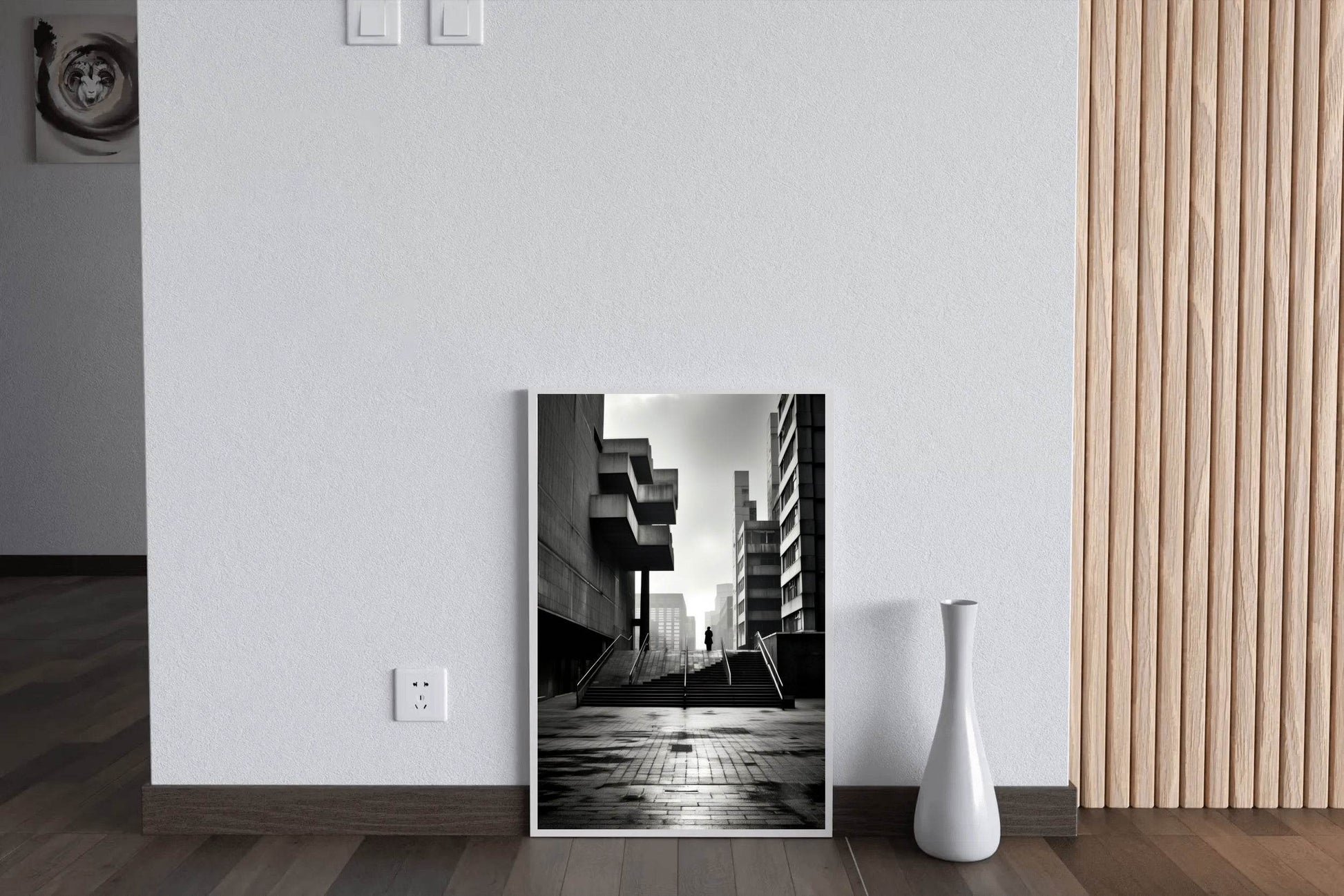 Black White Architectural Wall Art - beink online art store