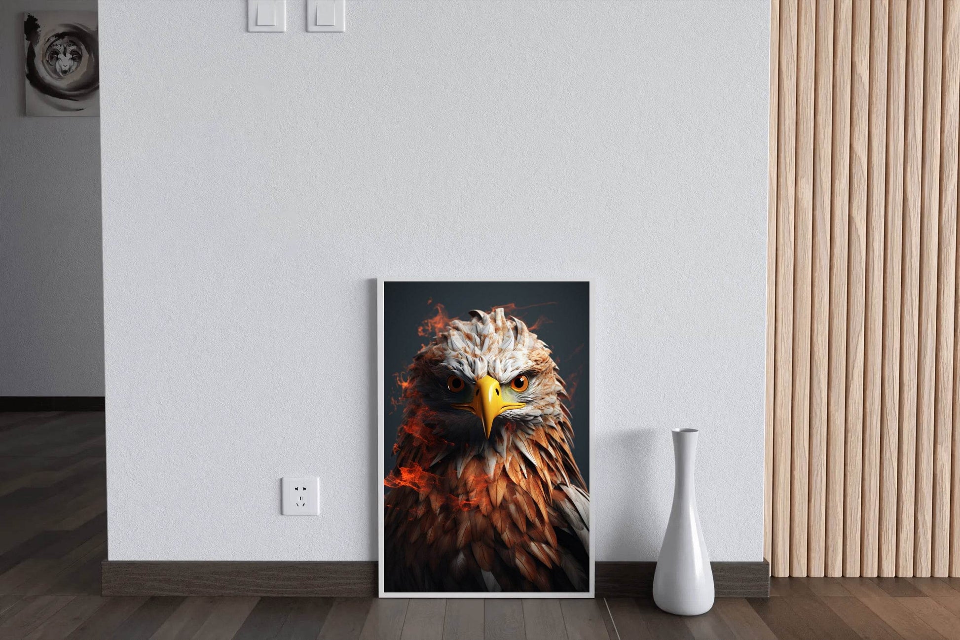 3D Eagle Painting Bird Wall Art - beink online art store