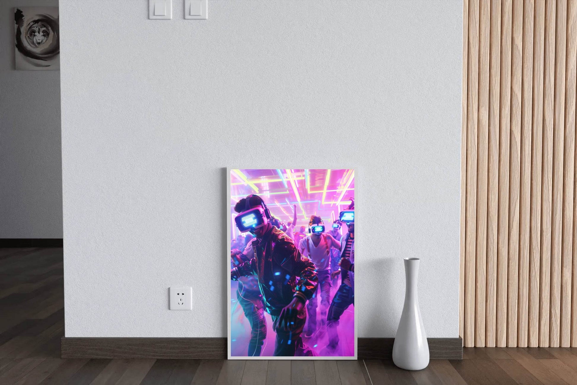 Disco With VR Wall Art - beink online art store