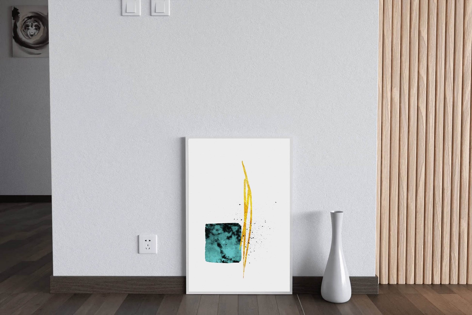 Texture Geometric Abstract Wall Art - beink online art store