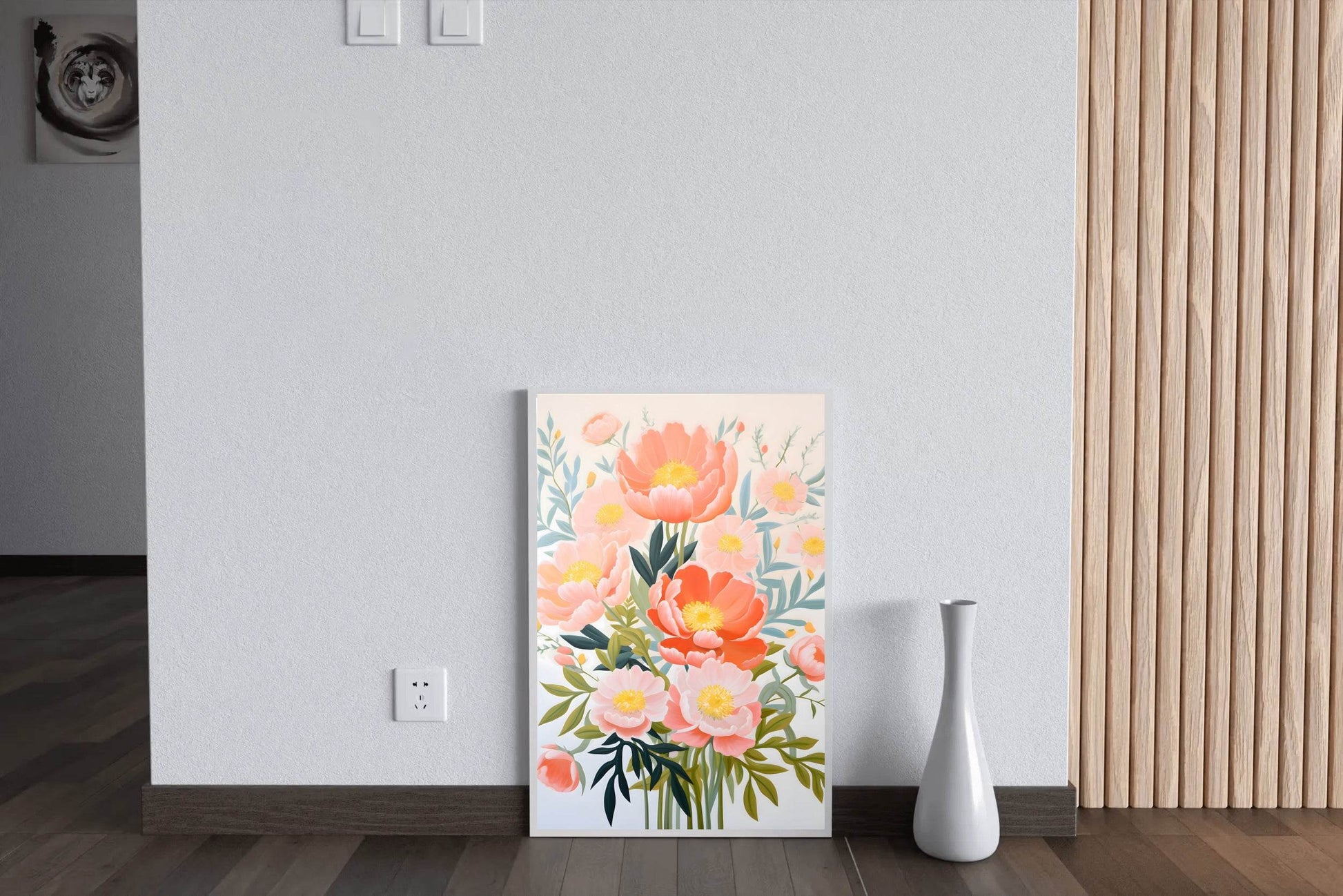 Painting of Colorful Flower Bunch - beink online art store
