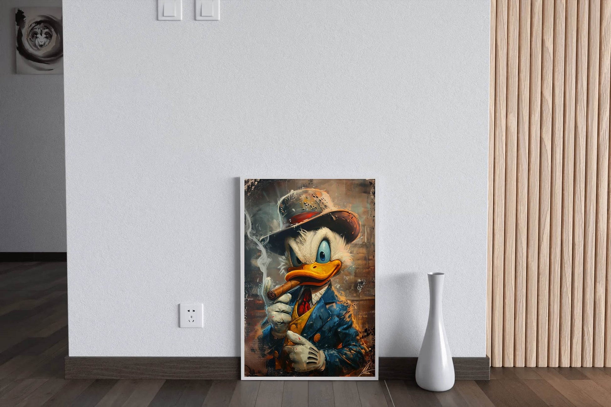 Scroodge McDuck, Dark Edition Wall Art - beink online art store