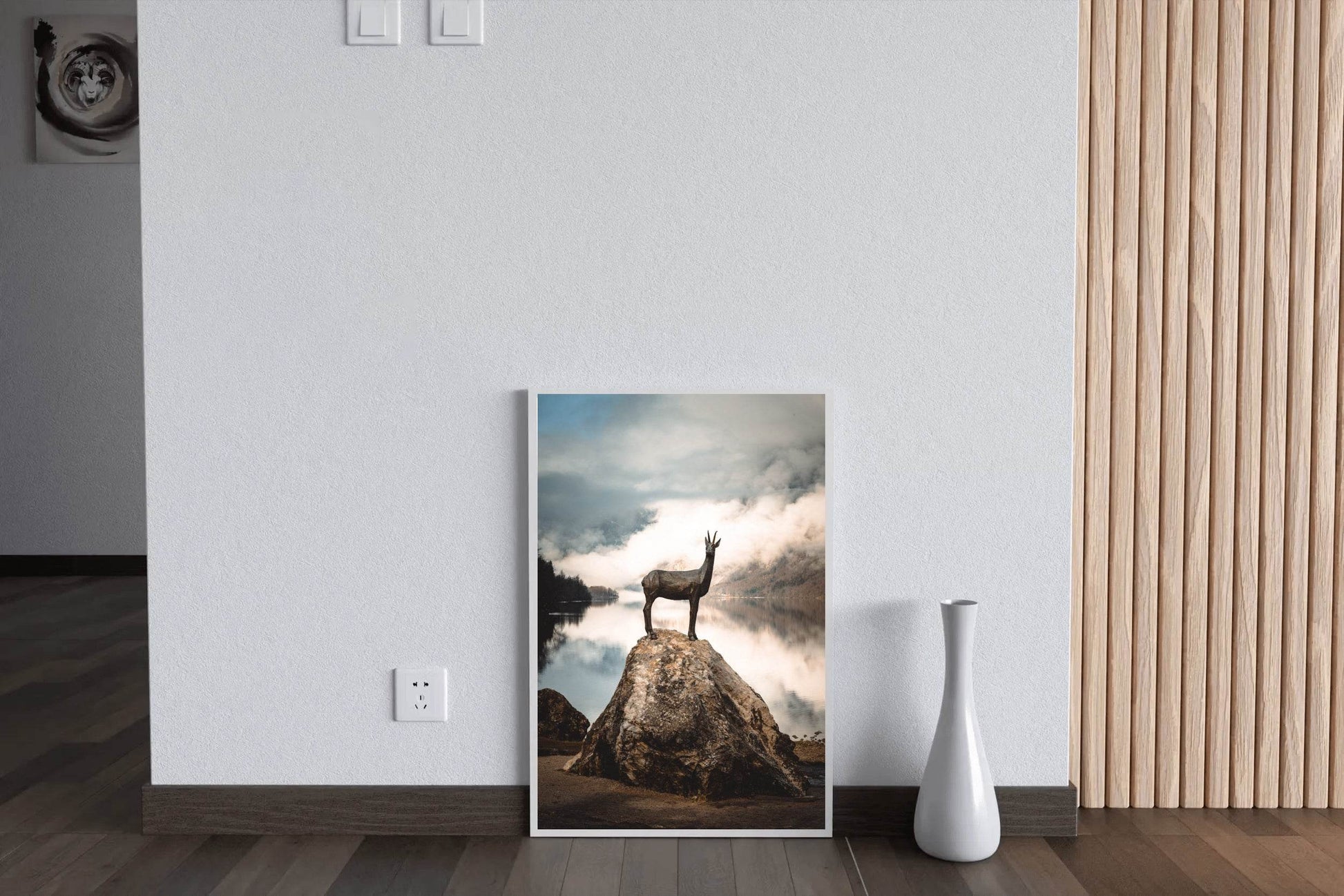 Highland Deer Animal Wall Art - beink online art store