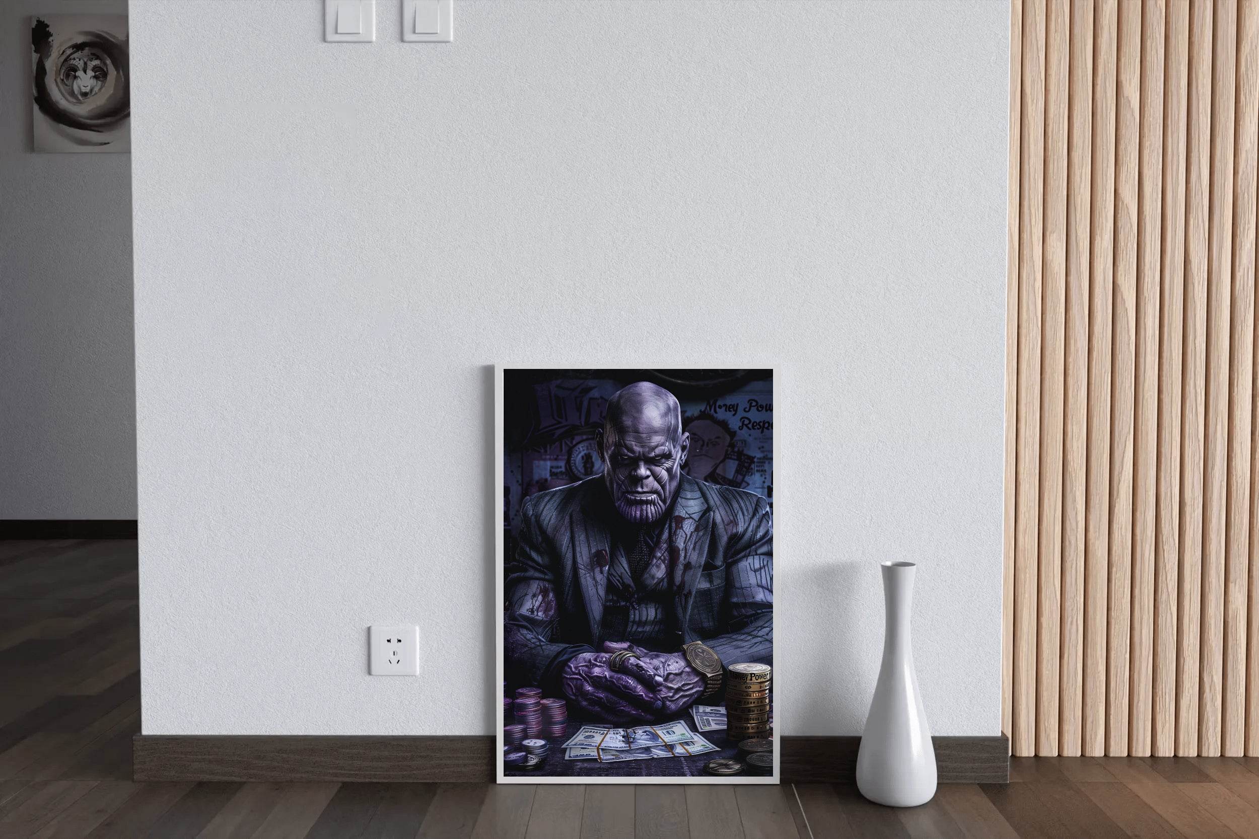 Picture of Thanos in Suit - beink online art store