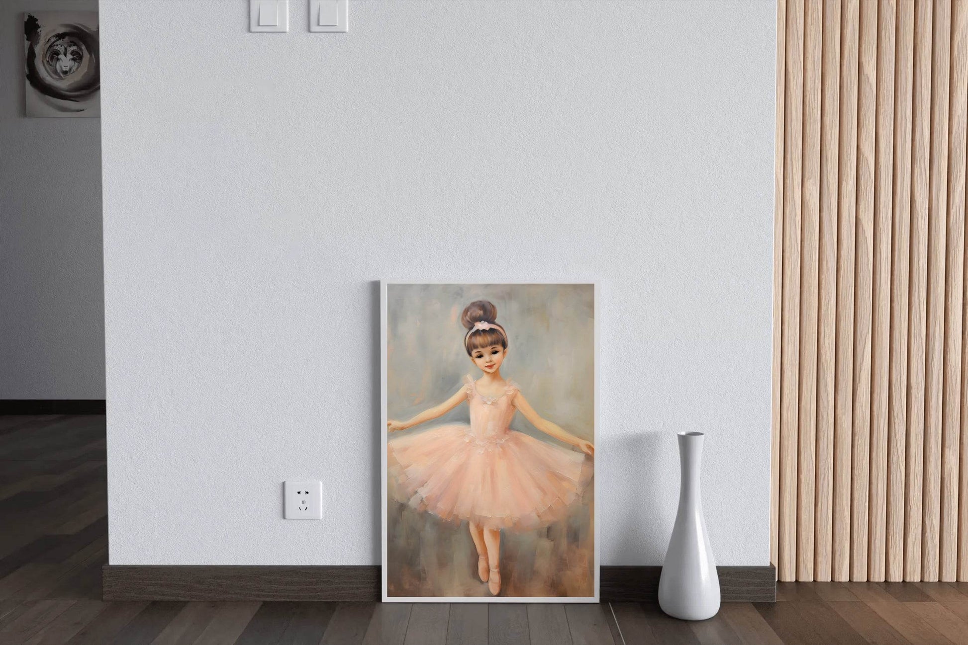 Grace in Pink The Young Ballerina Wall Art - beink online art store