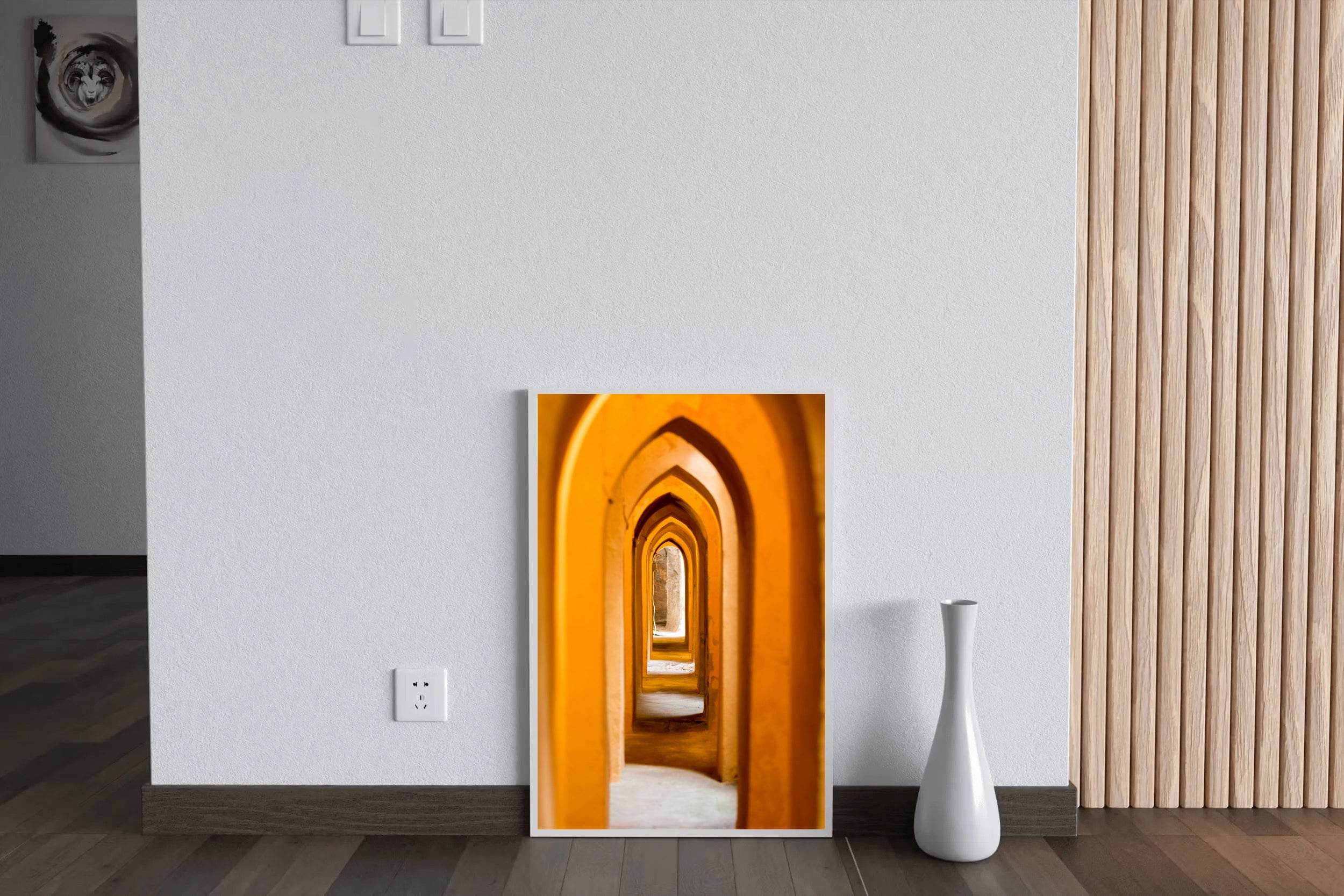 Golden Arches to Infinity Wall Art - beink online art store
