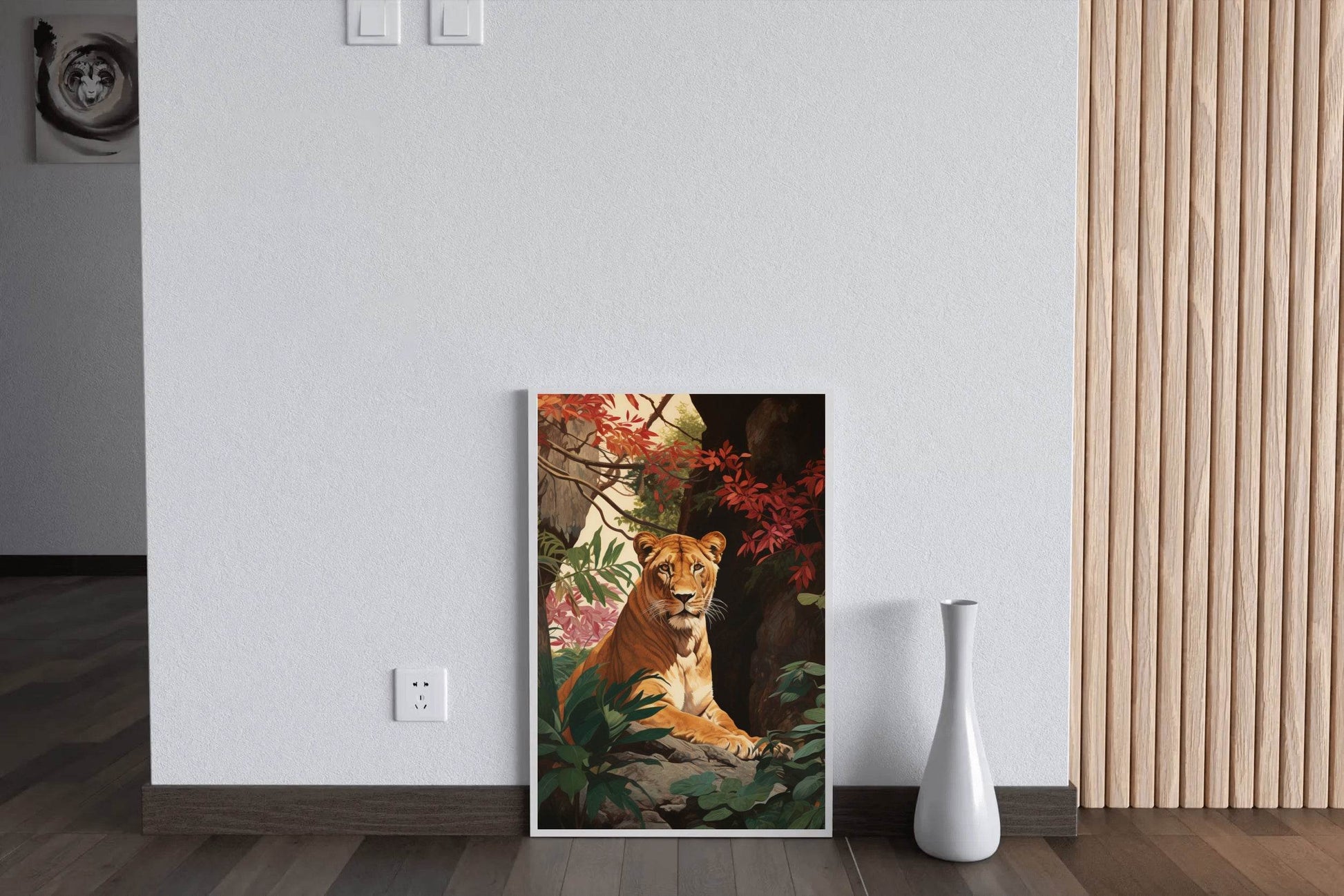 Watercolor Painting of Tiger Wall Art - beink online art store