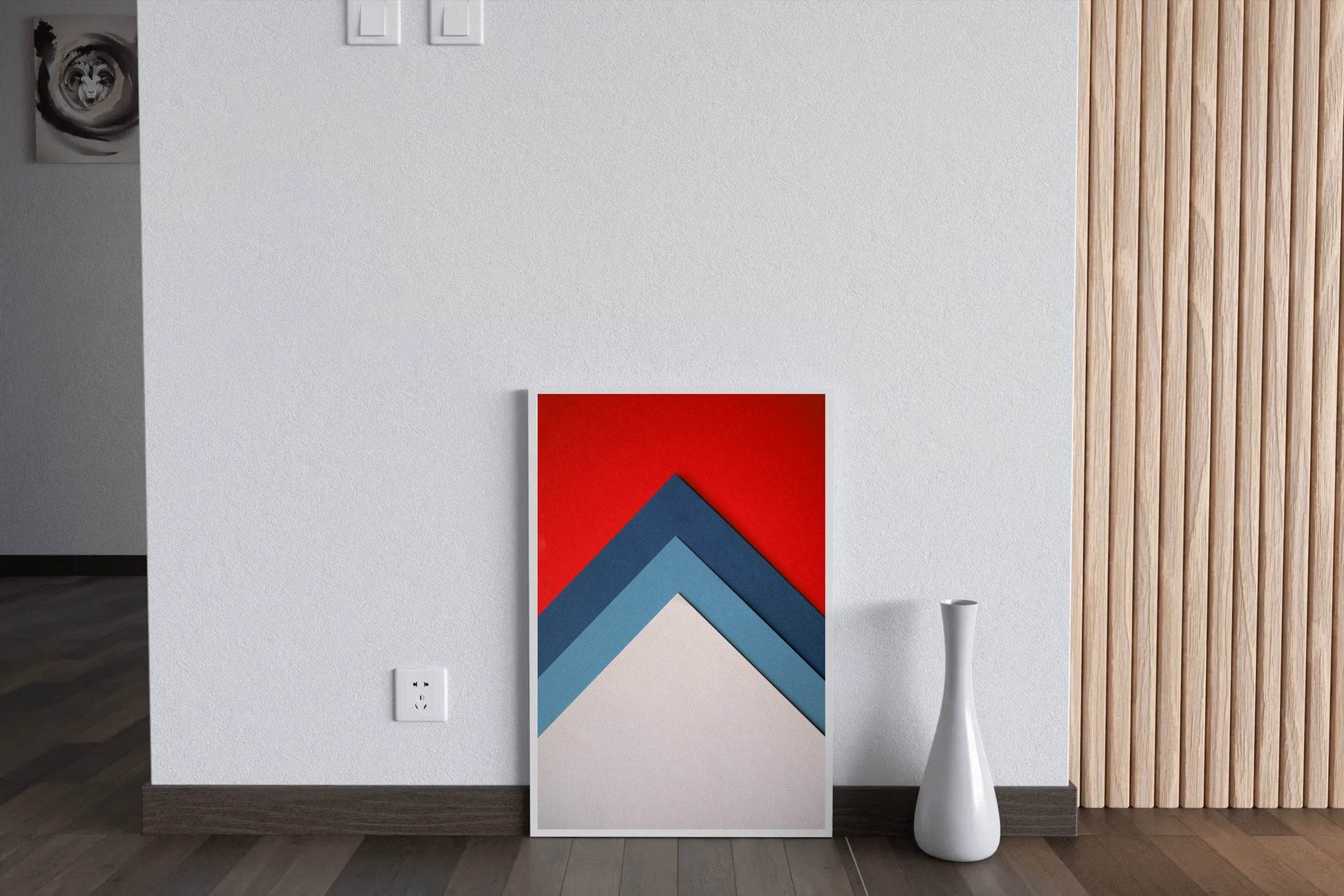 Multicolor Papers Abstract Wall Art - beink online art store