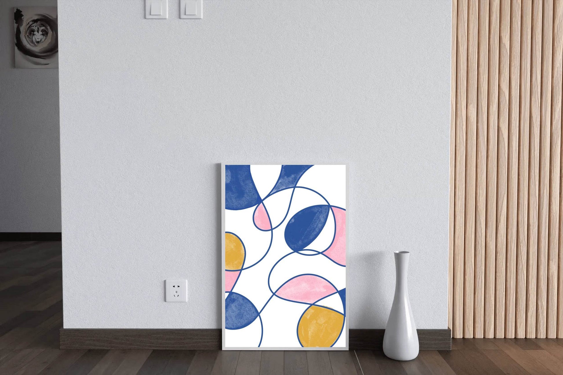 Colorful Lines Poster Wall Art - beink online art store