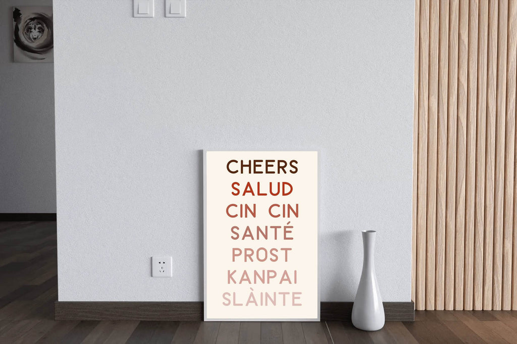 Cheers Wall Art - beink online art store