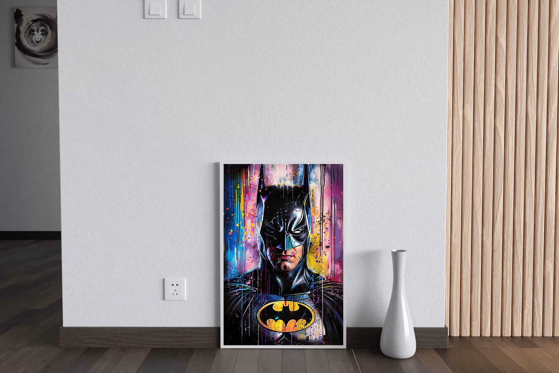 Painting of Batman-The iconic DC Comics Superhero - beink online art store