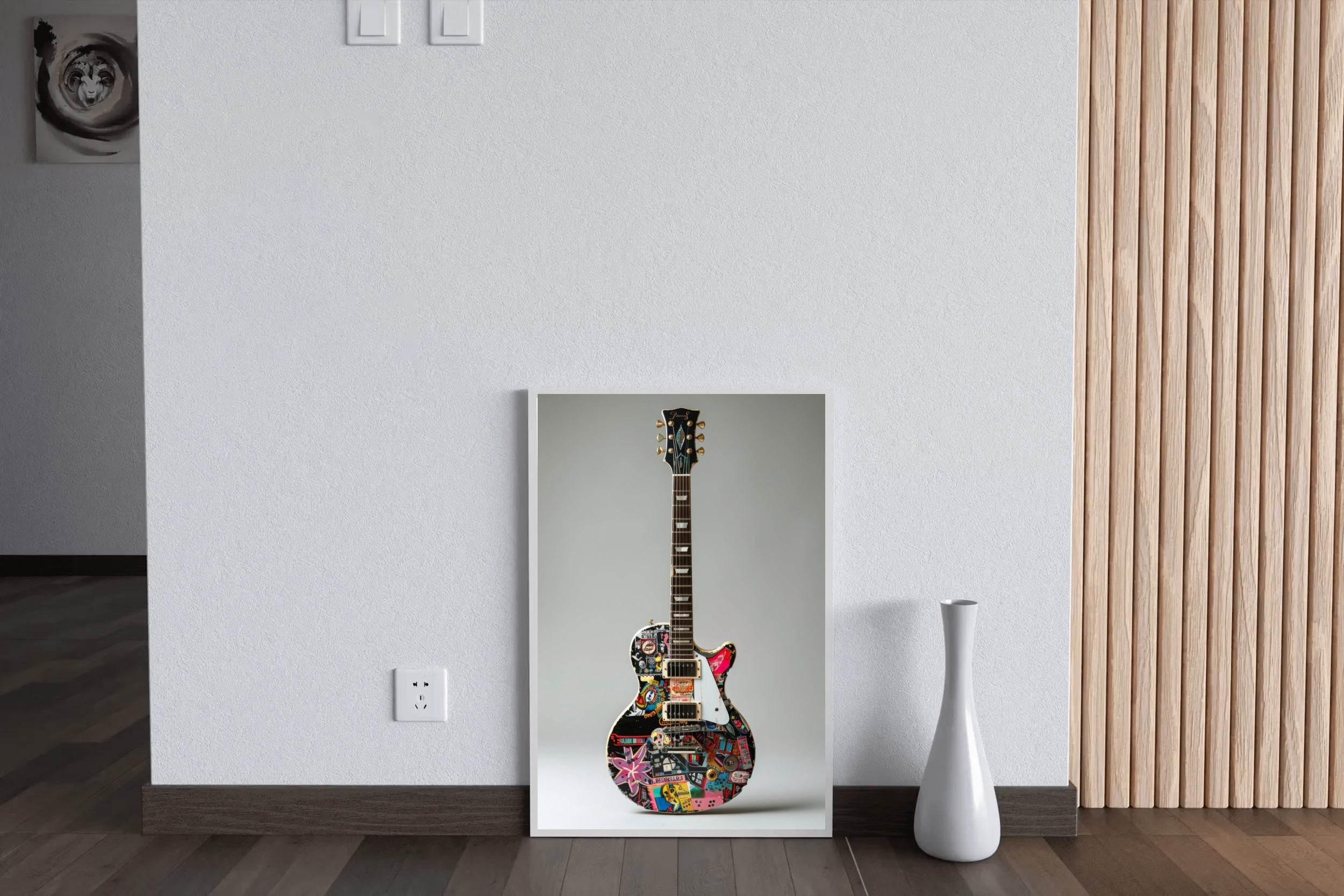 JSA Model Electric Guitar Wall Art - beink online art store
