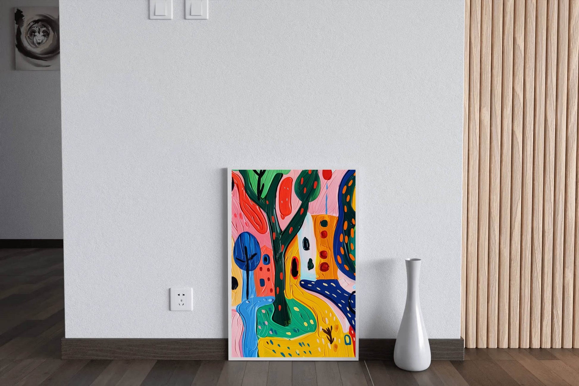 Colorful Landscape Digital Art - beink online art store