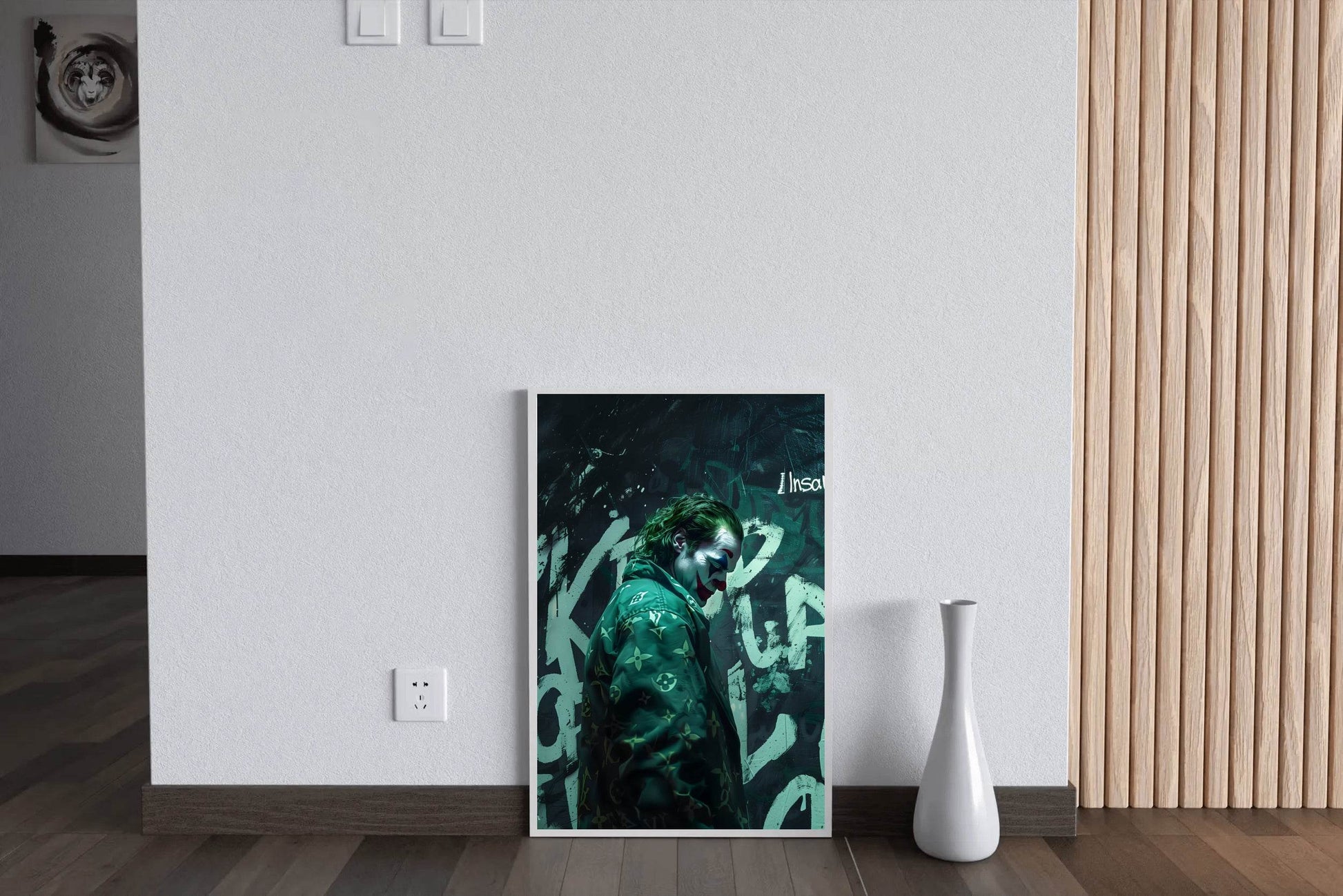 Joker Character Premium Portrait Wall Art - beink online art store
