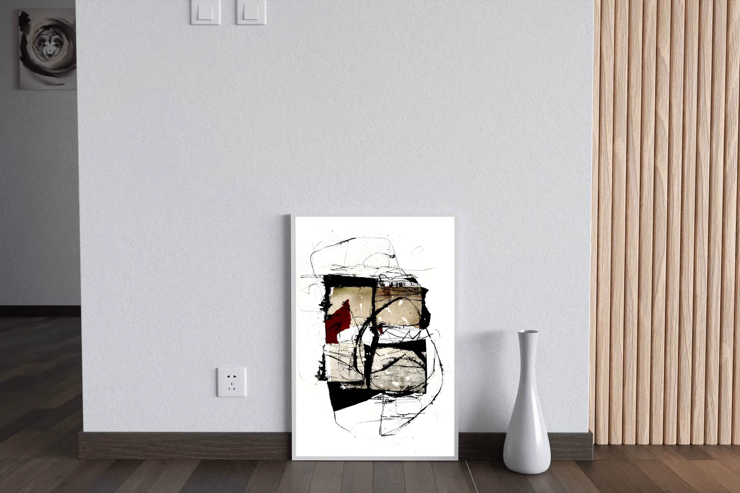 Fractured Landscape Modern Wall Art - beink online art store
